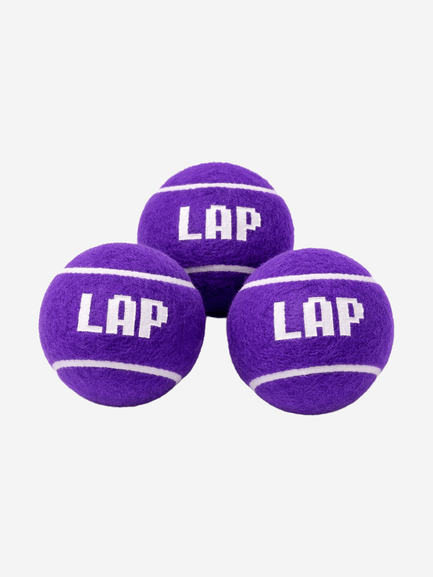 Изображение товара Мяч для игры в лапту фиолетовый LAP 3 шт