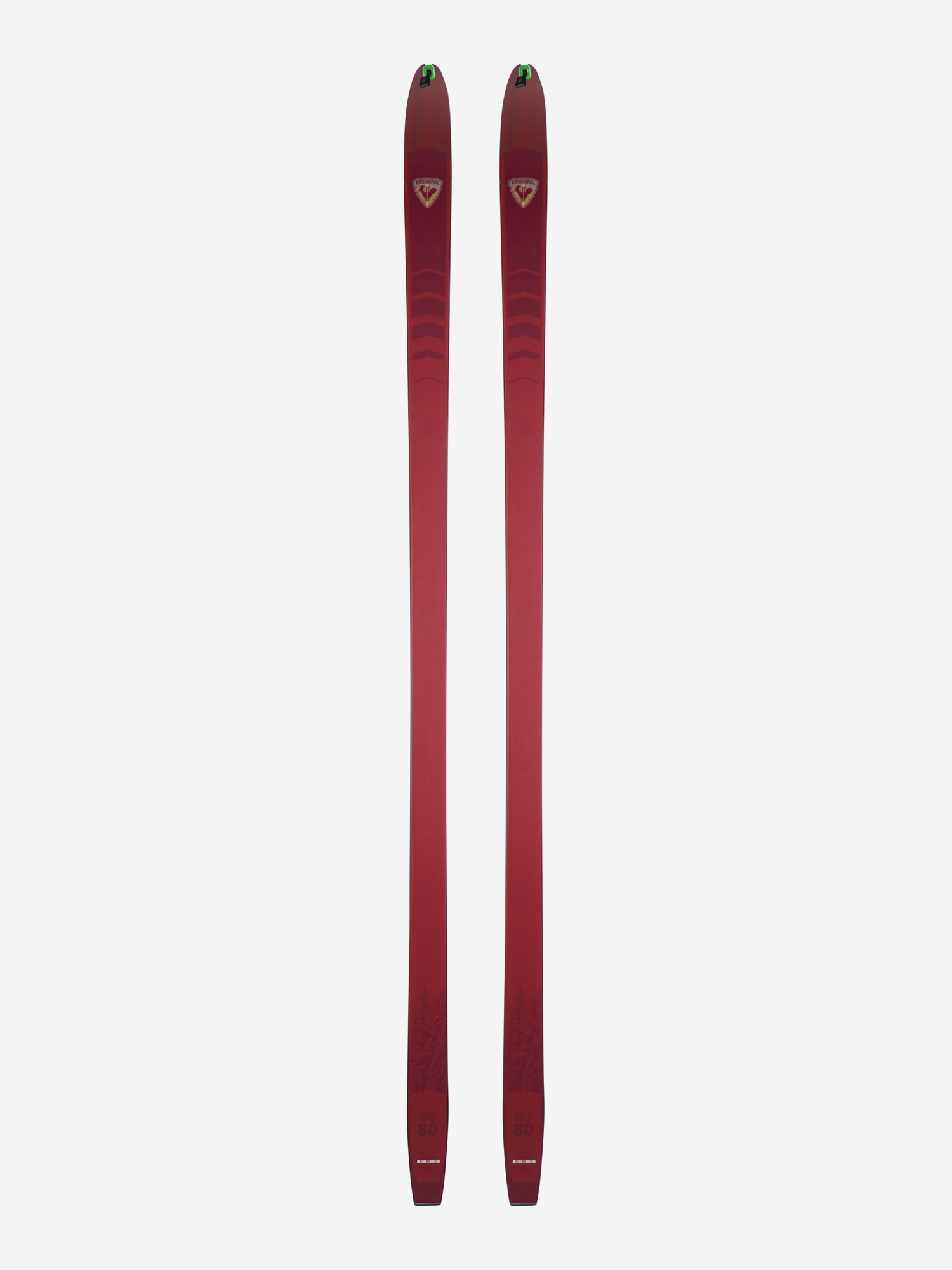 фото Беговые лыжи rossignol bc 80 positrack, красный