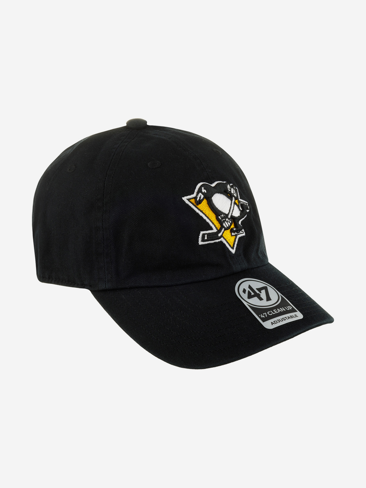 Бейсболка 47 BRAND H-RGW15GWS-BK Pittsburgh Penguins NHL (черный), Черный 36-661XDOX403-09, размер Без размера - фото 2