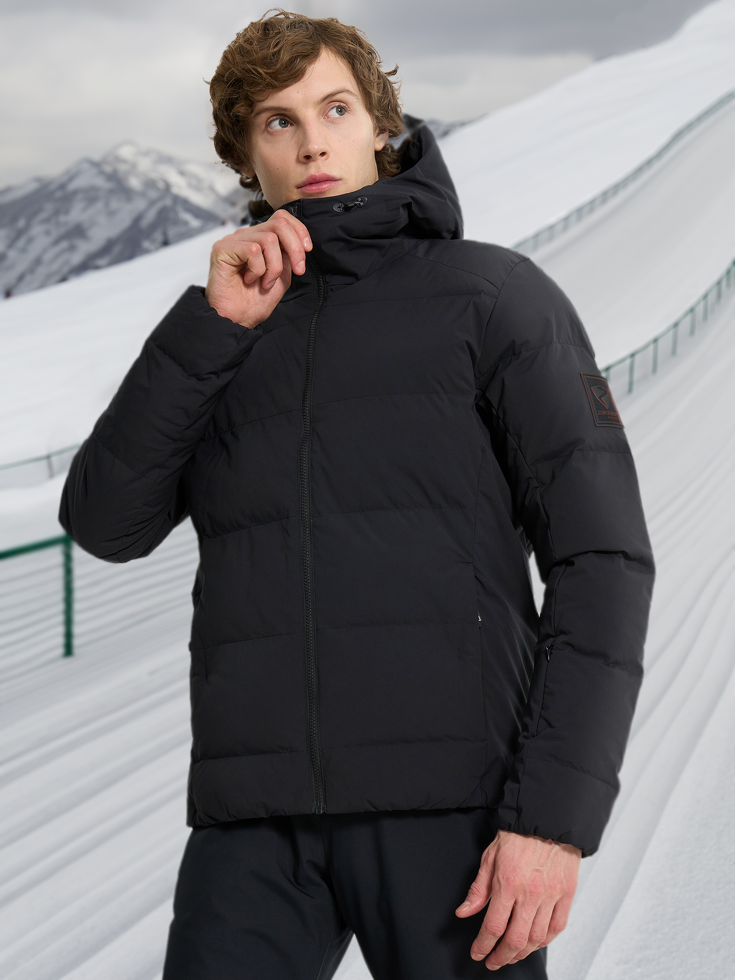 

Куртка утепленная мужская Ziener Tyers, Черный