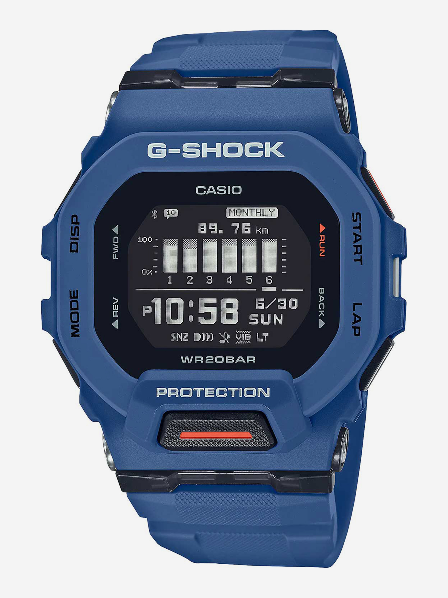 

Спортивные часы Casio G-Shock GBD-200-2E, Синий