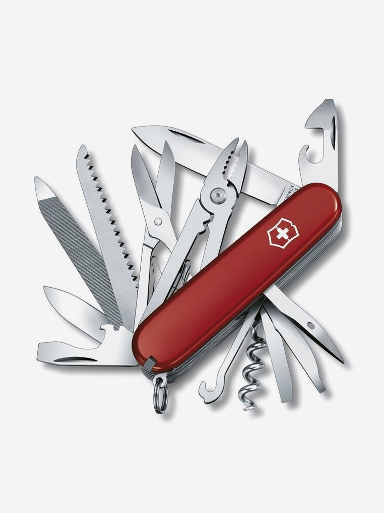 Нож складной Victorinox Handyman, 91 мм, 24 функции, Красный нож складной victorinox tinker 91 мм 12 функций красный
