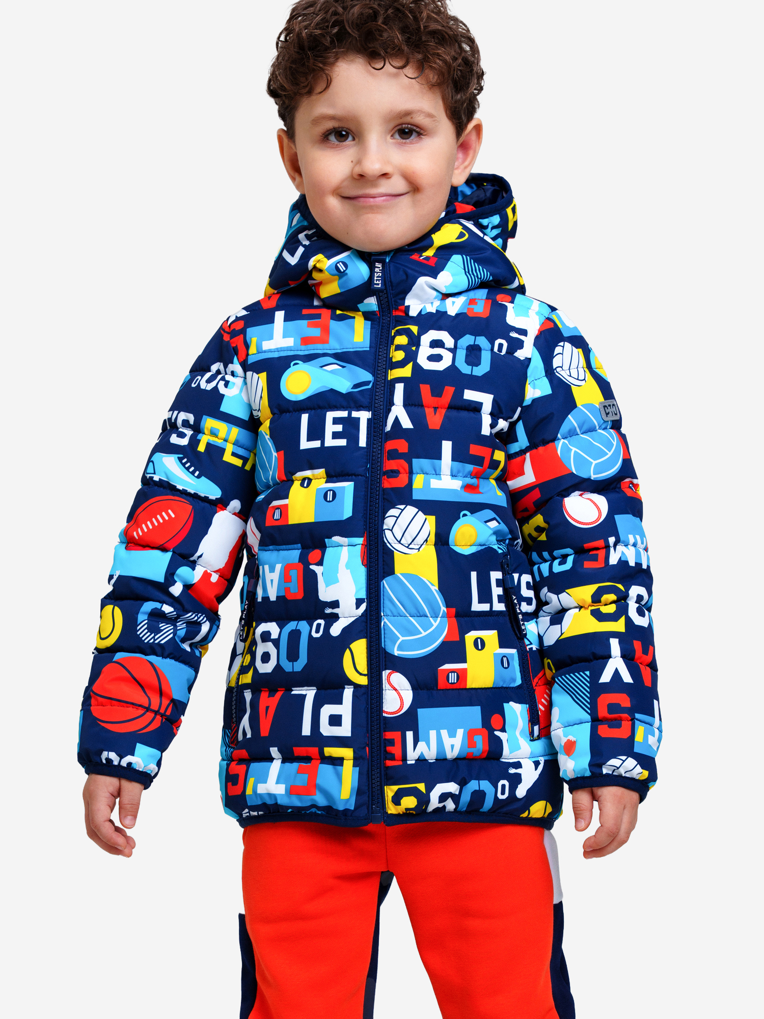 Изображение товара Демисезонная мужская куртка PlayToday для детей путешествия водоотталкивающая