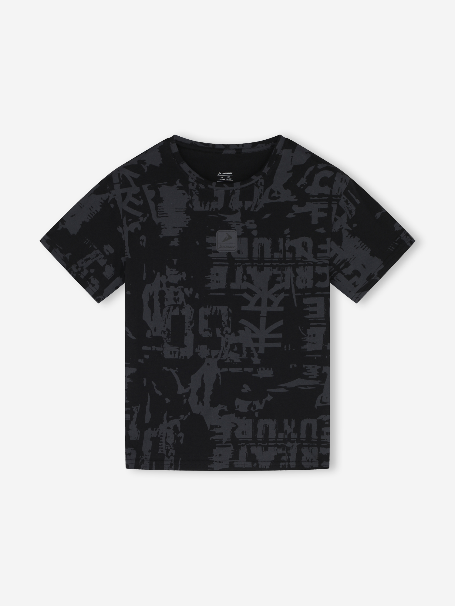 Футболка Demix, черный, арт. 142256DMX-BA
