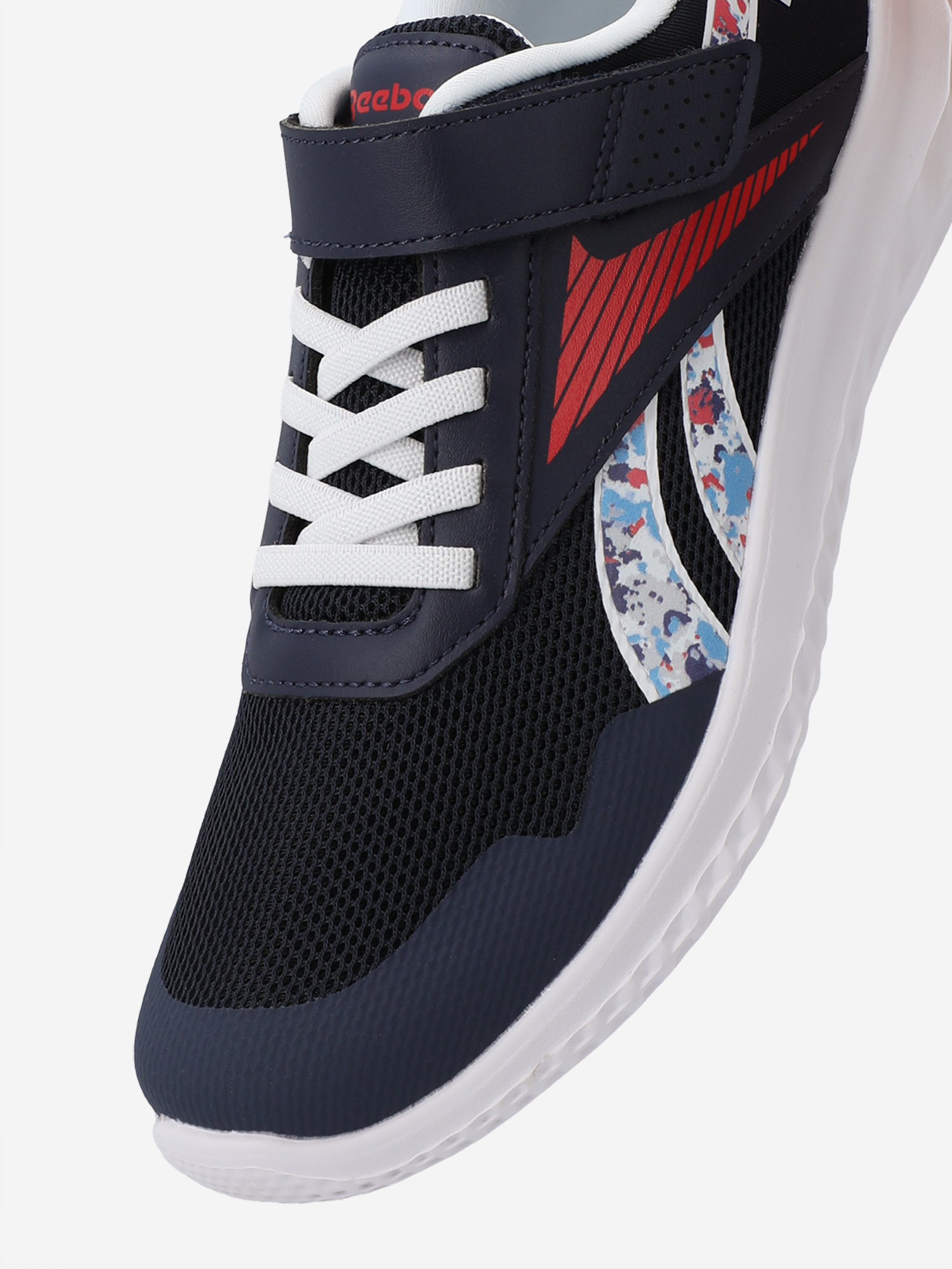 фото Кроссовки для мальчиков reebok energen run elastic lace & top strap, синий