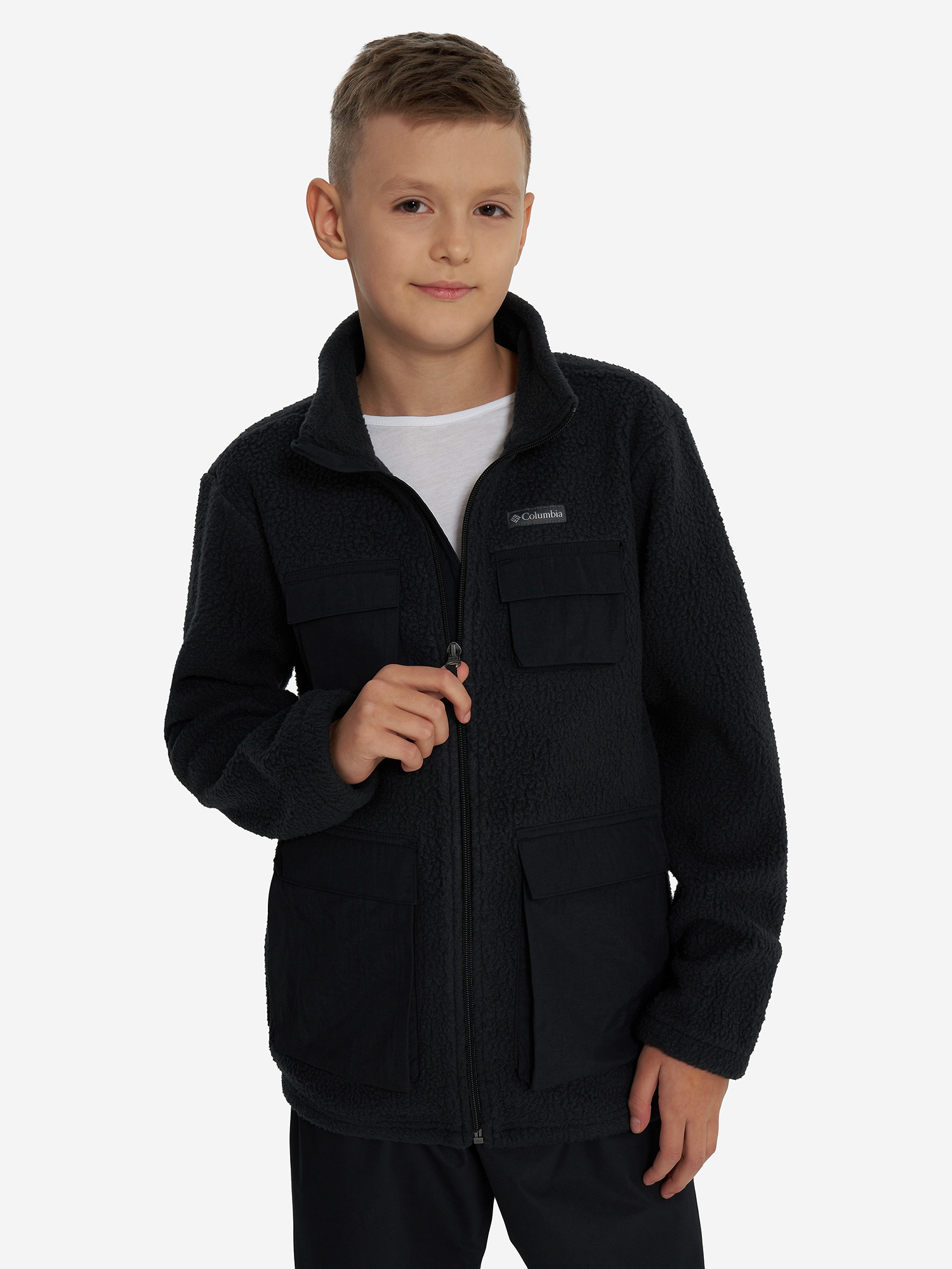 Джемпер флисовый Columbia Jasper Ridge, черный, арт. 27839