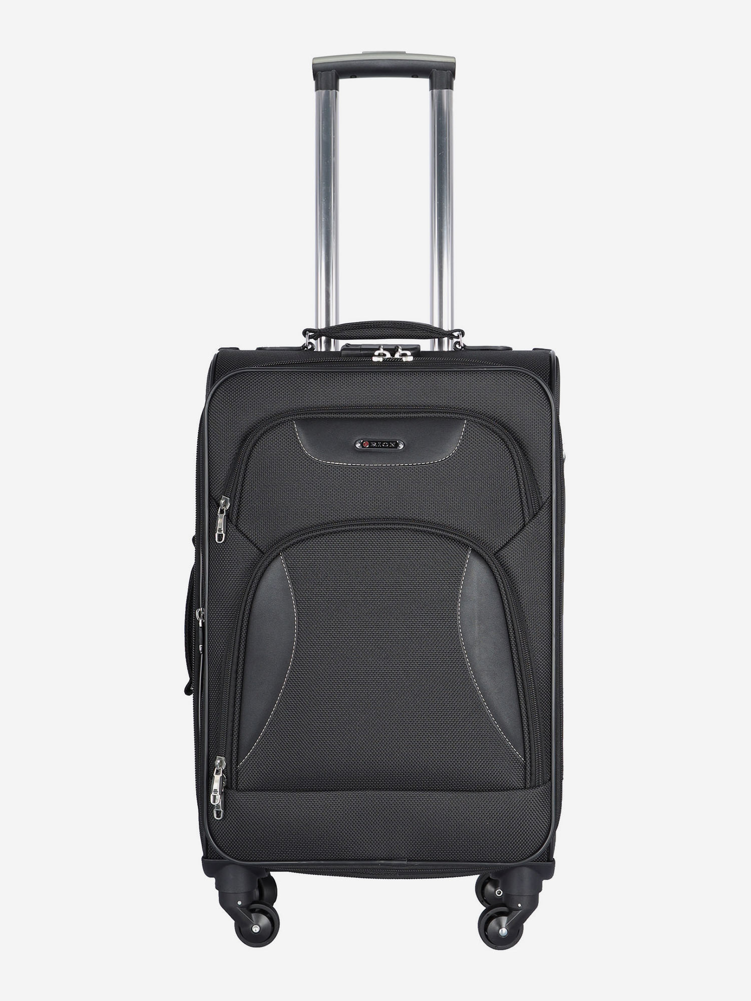 Изображение товара Чемодан Рион+ Черный 37x25x67 см водоотталкивающий для взрослых активный отдых