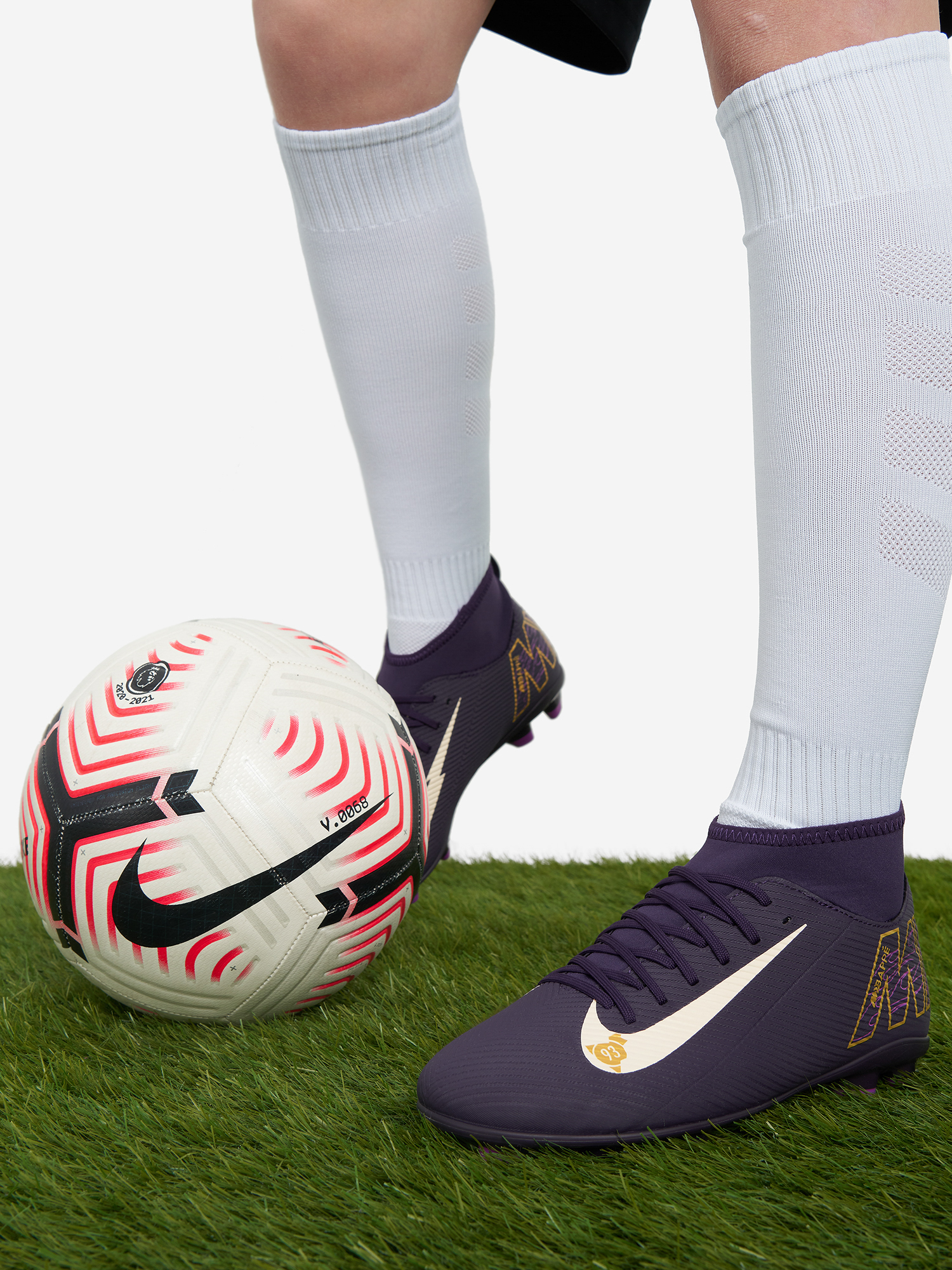 Бутсы Nike Superfly 10 Club KM FG/MG, фиолетовый, арт. 25920