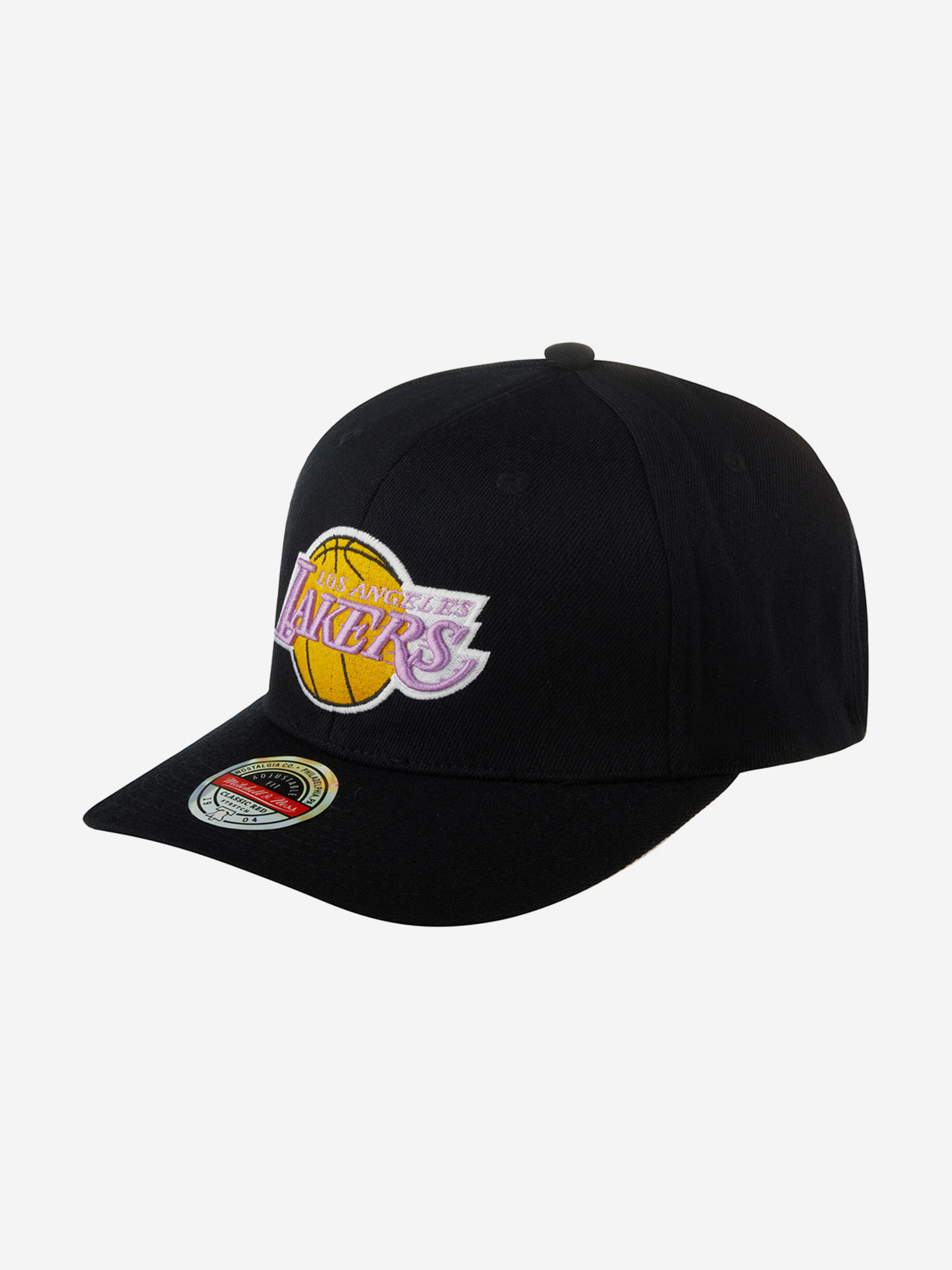 

Бейсболка MITCHELL NESS HHSSINTL1265-LALBLCK Los Angeles Lakers NBA (черный), Черный