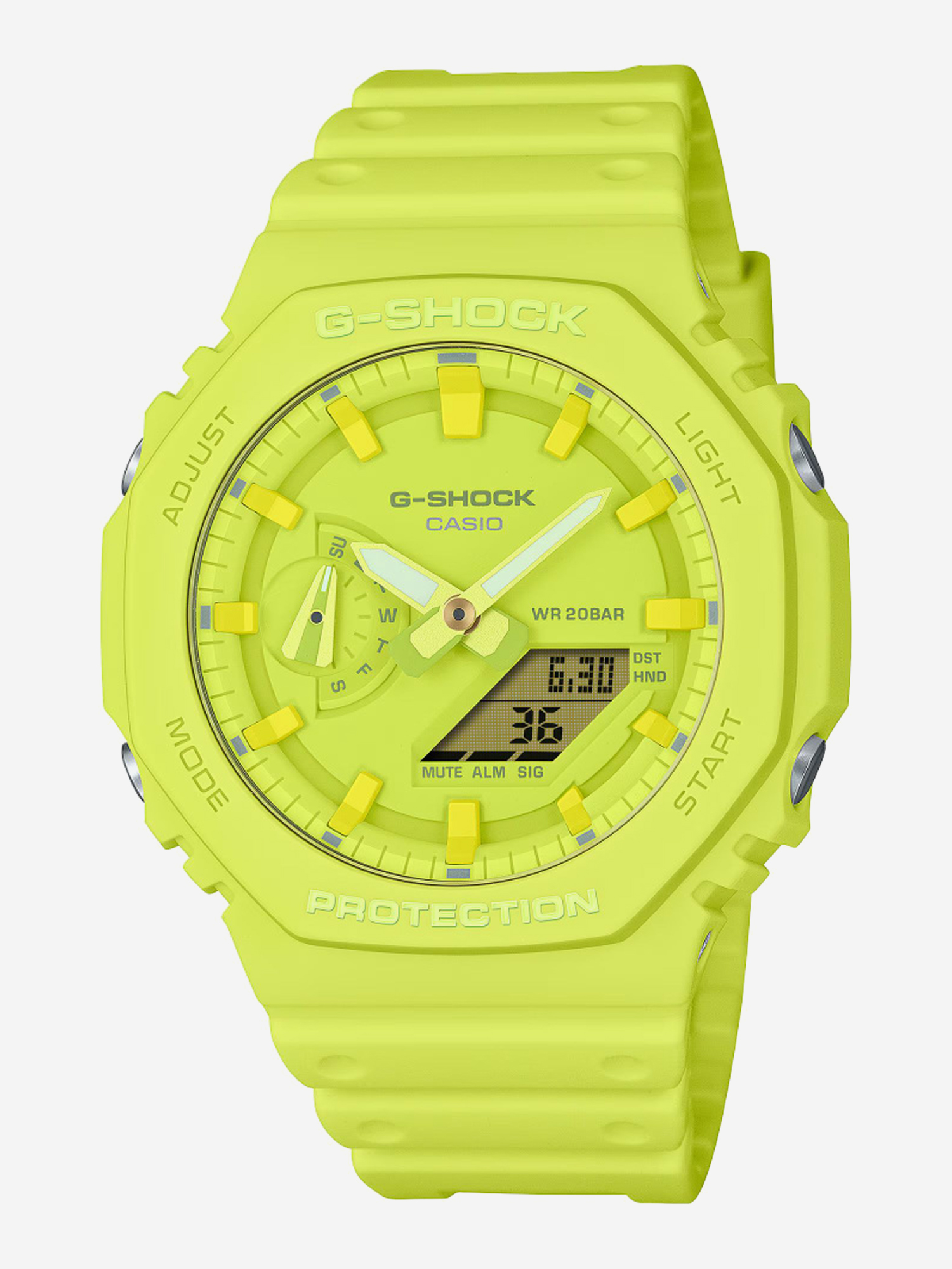 

Часы спортивные CASIO GA-2100-9A9, Зеленый