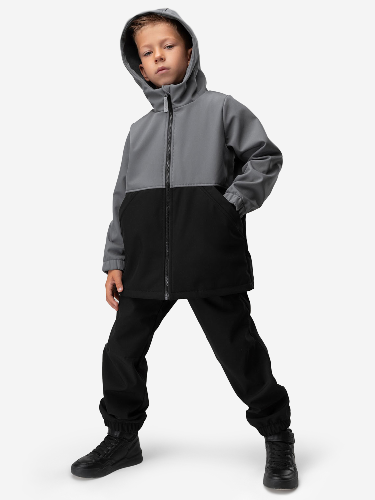 Изображение товара Костюм софтшелл bodo для детей, демисезон, ветроустойчивый, универсальный