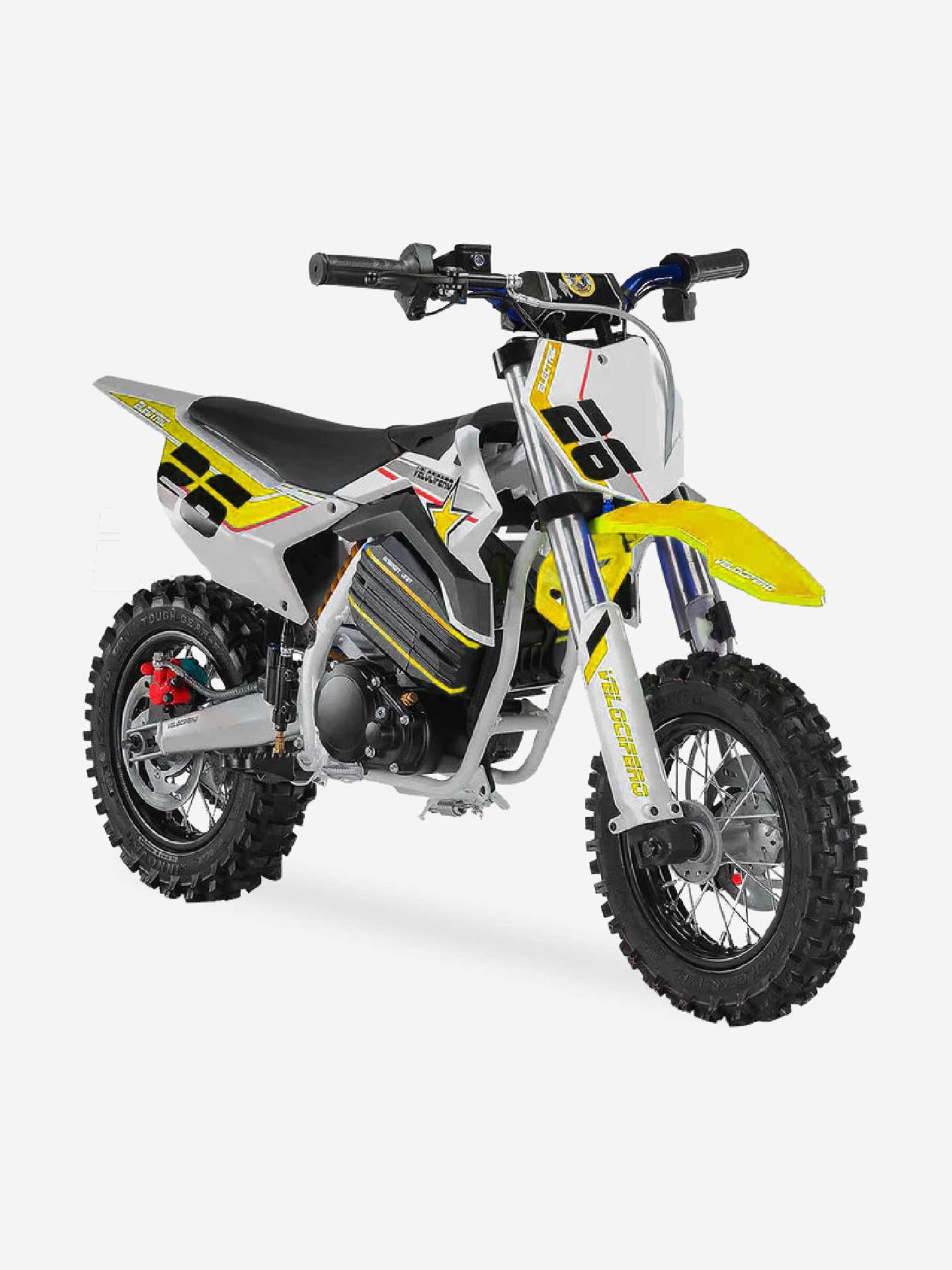 

Электромотоцикл Velocifero KIDS BIKE 14-12 Yellow, Желтый