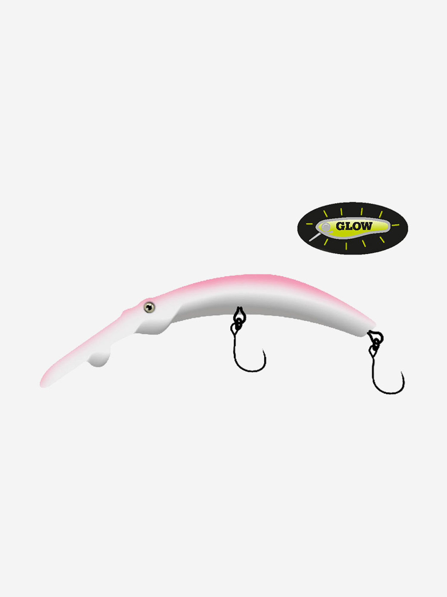 

Воблер Stinger Boomerang 35-80F, Pink glow, Розовый