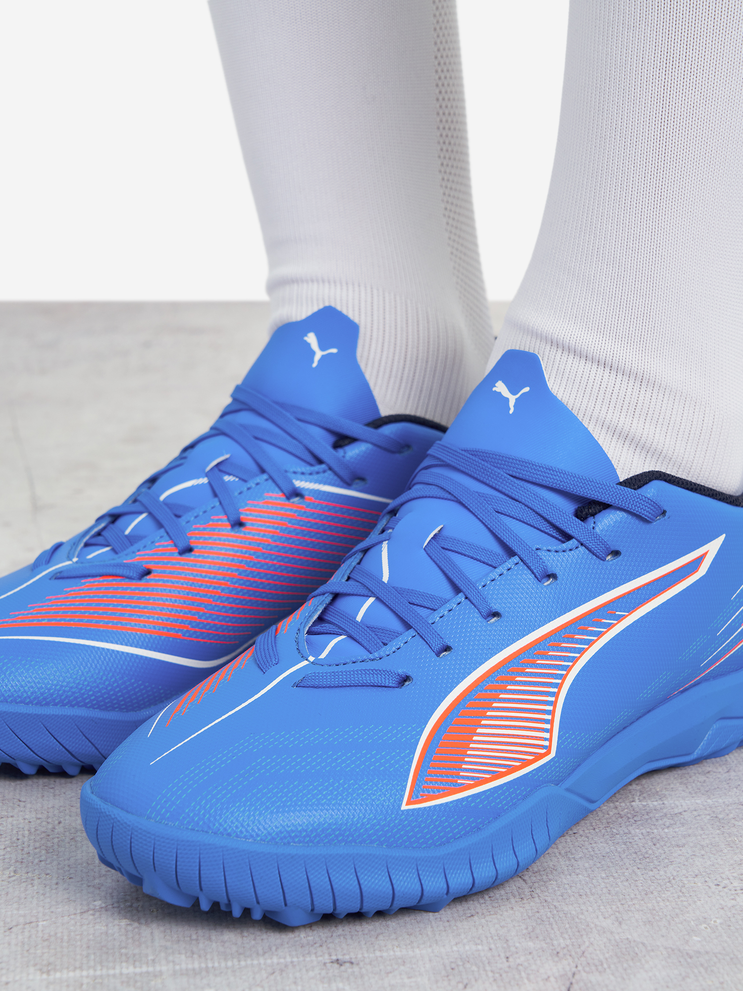 фото Бутсы для мальчиков puma ultra 6 play tt, синий