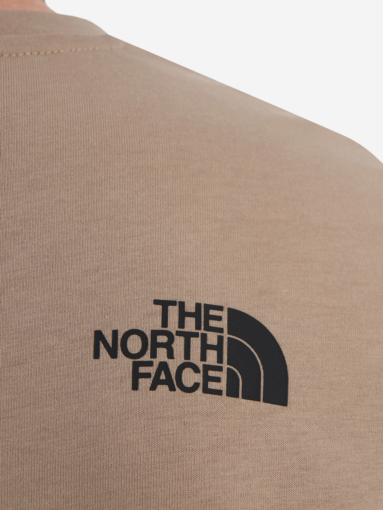 фото Футболка мужская the north face fine, серый