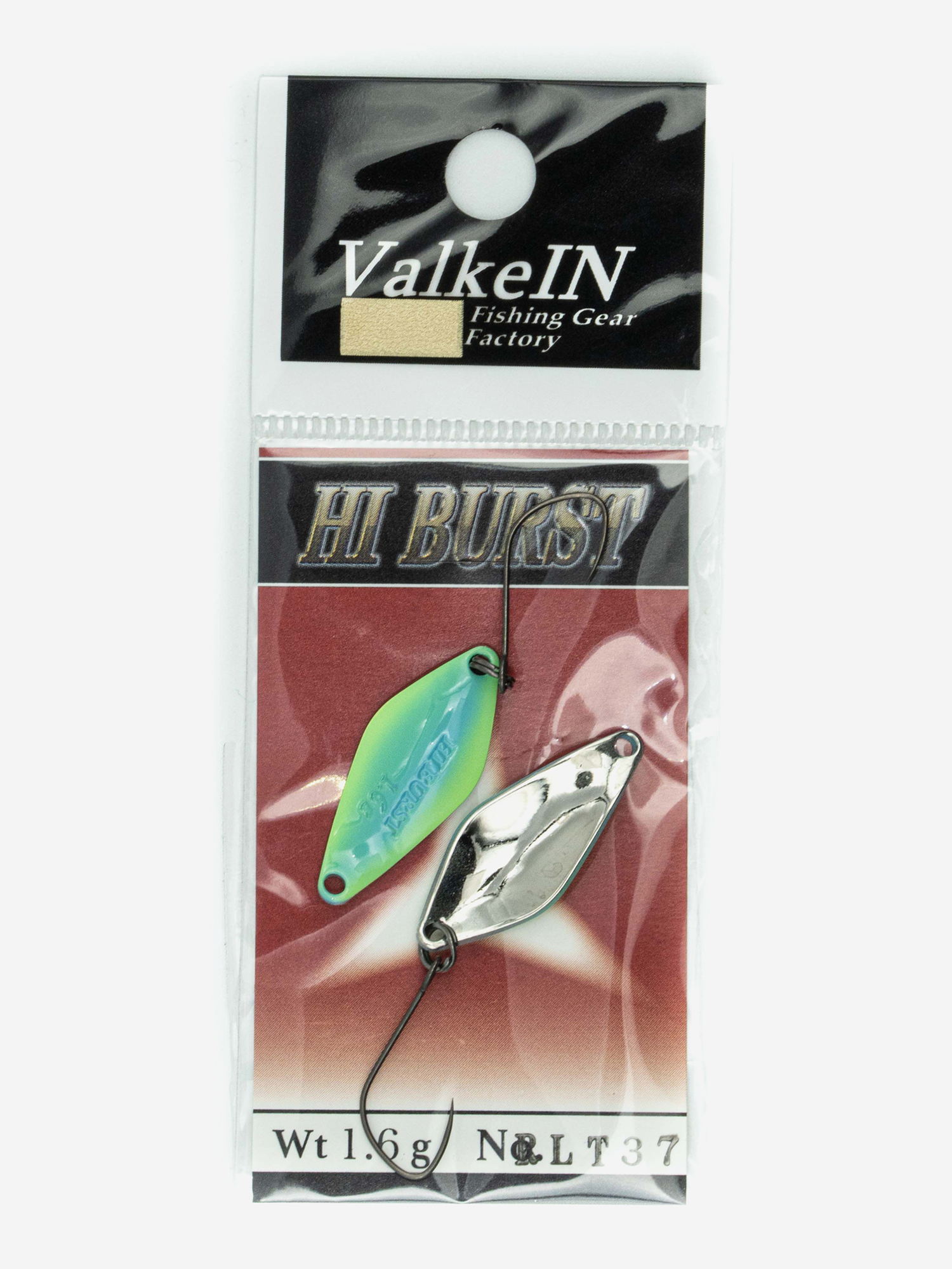 

Блесна VALKEIN HI BURST 2.4гр цвет RLT37 Eucalyptus, Мультицвет
