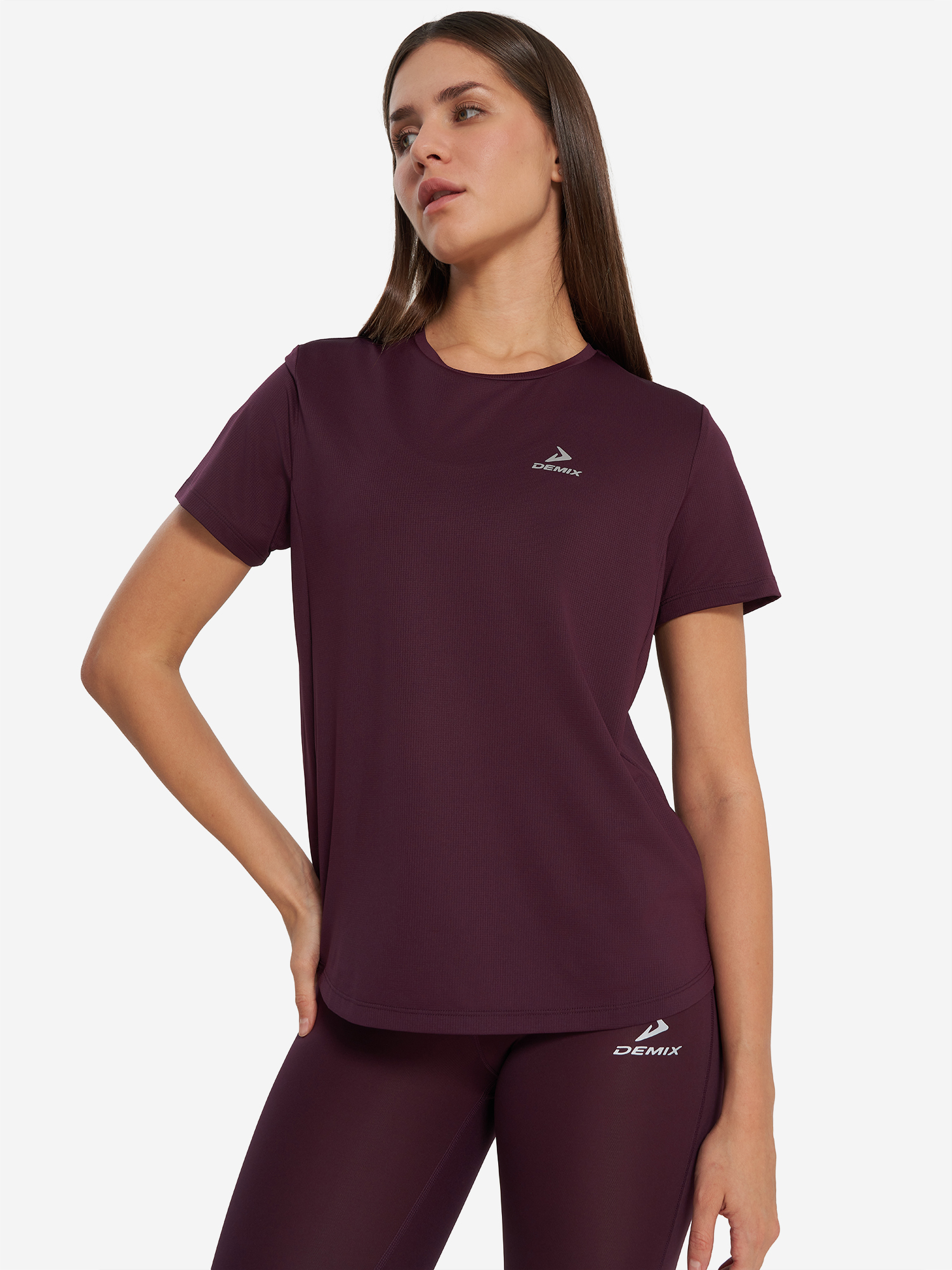 Футболка женская Demix, красный, арт. 30746