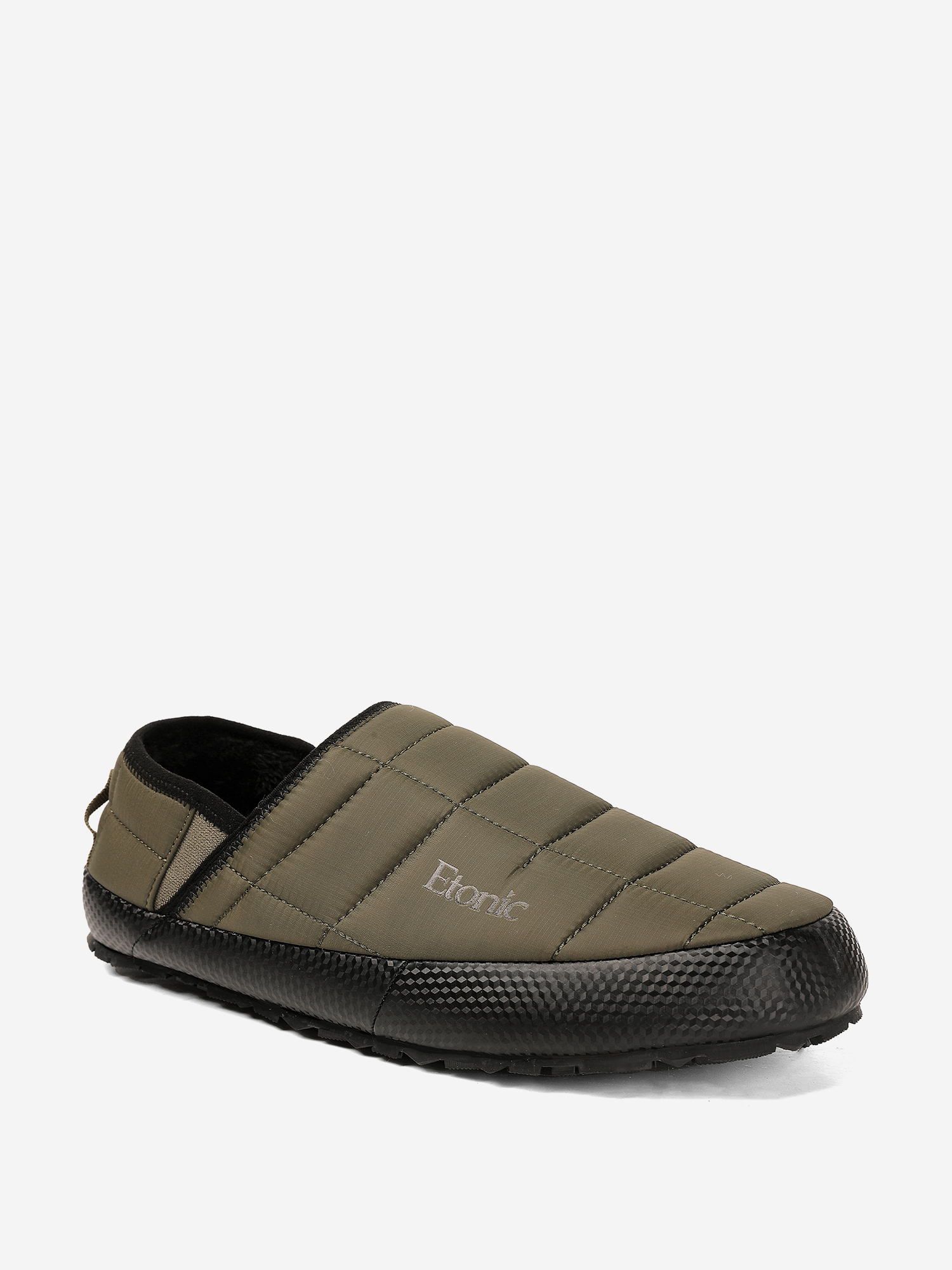 фото Слипоны мужские etonic mule, коричневый