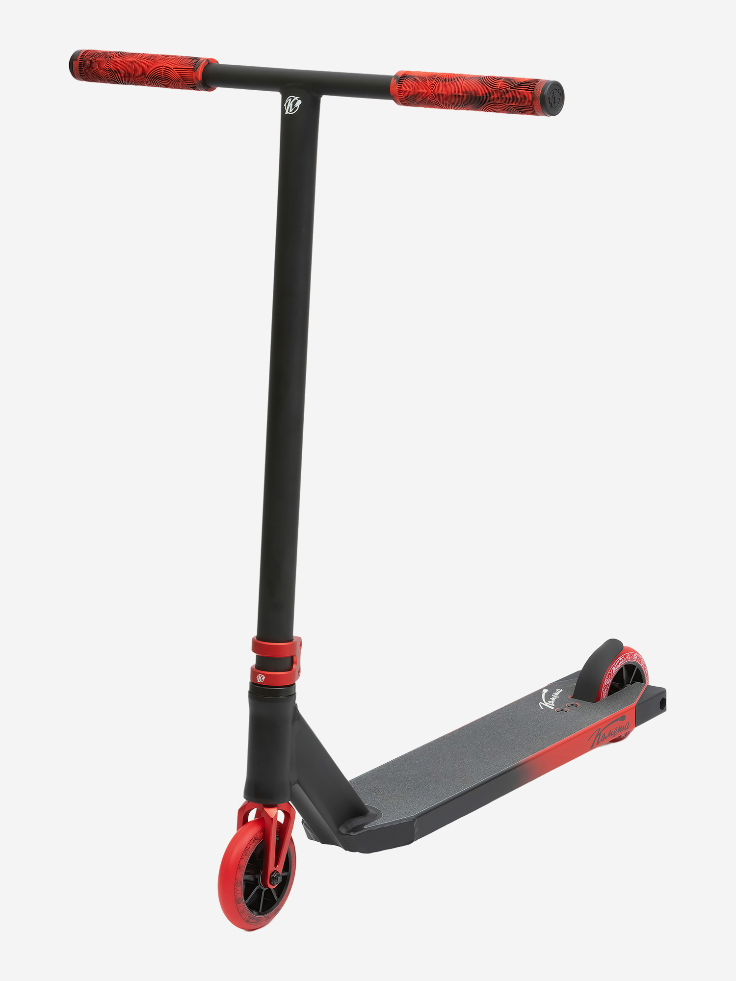 

Трюковой самокат Комета Мираж черно-красный, Красный