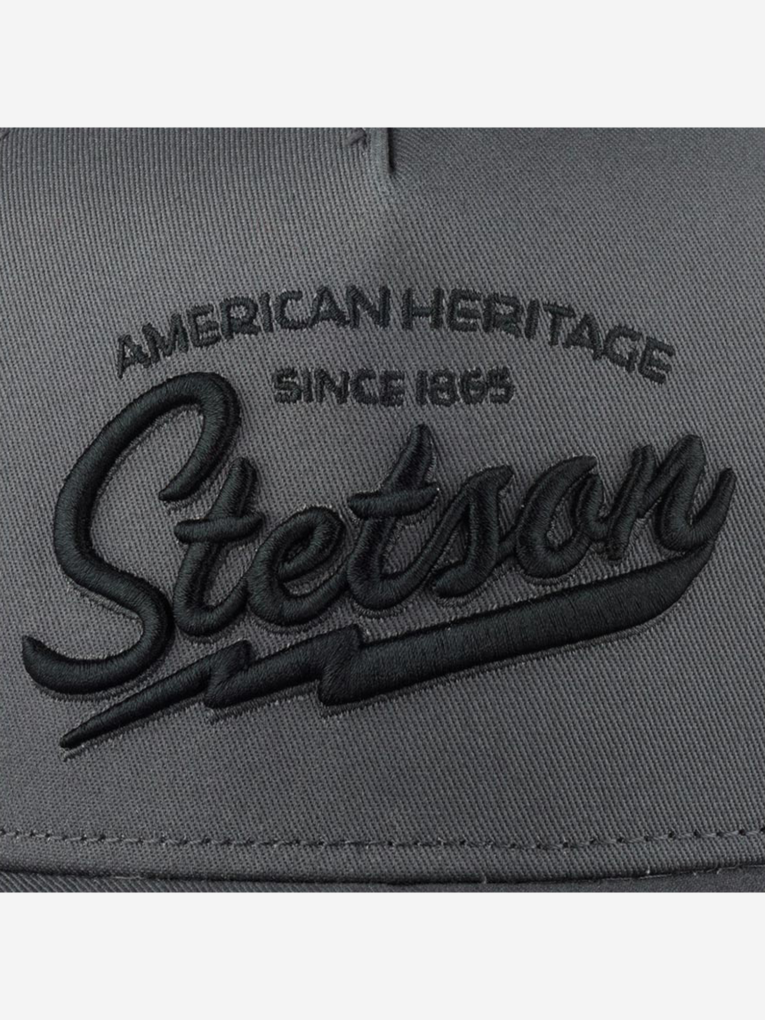 Бейсболка с сеточкой STETSON 7751171 TRUCKER CAP AMERICAN HERITAGE CLASSIC (серый), Серый 02-478XDOXS9Z-80, размер Без размера - фото 5