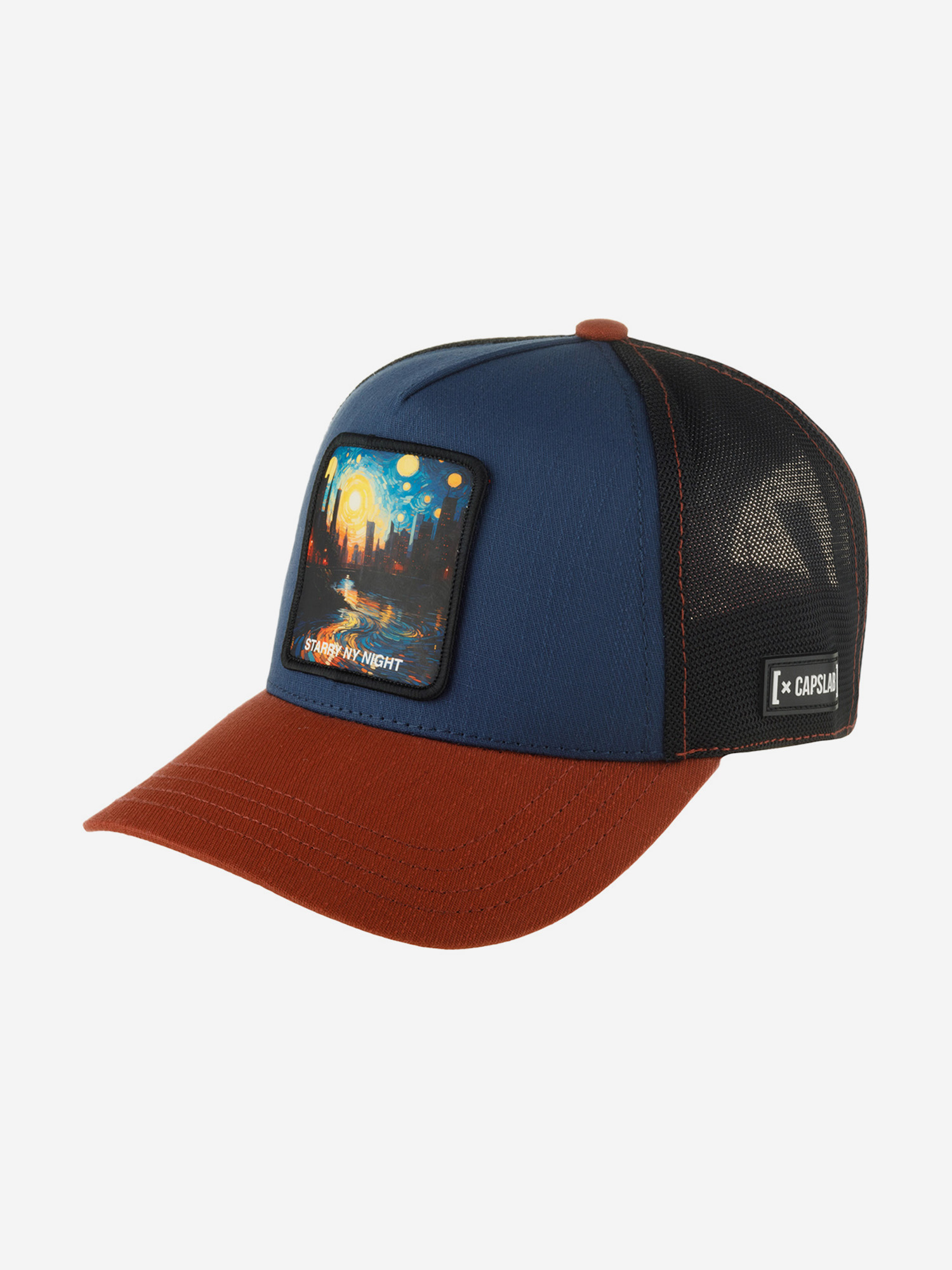 Изображение товара Бейсболка с сеточкой CAPSLAB CL/ART/1/PCT/STAR Premium Starry NY night