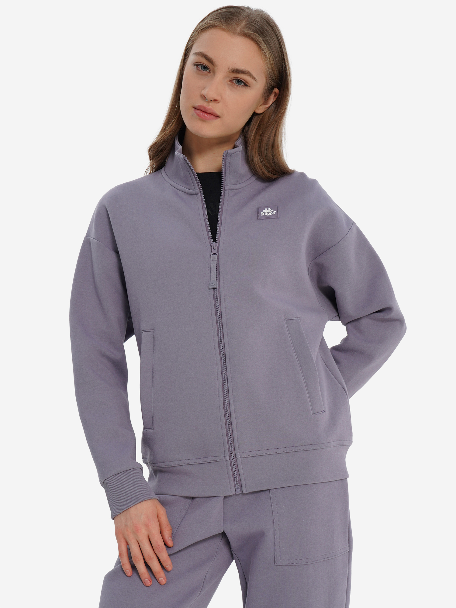 Женский тректоп Kappa, фиолетовый, арт. 141204KAP-P3