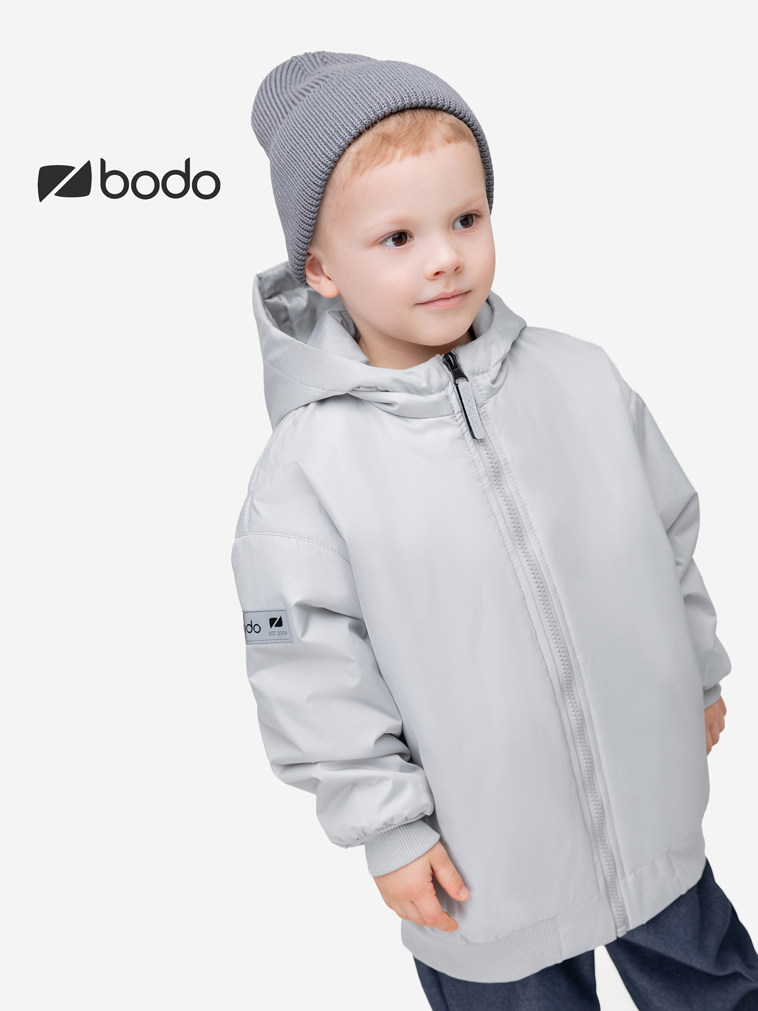 Изображение товара Куртка bodo, Светло-серый