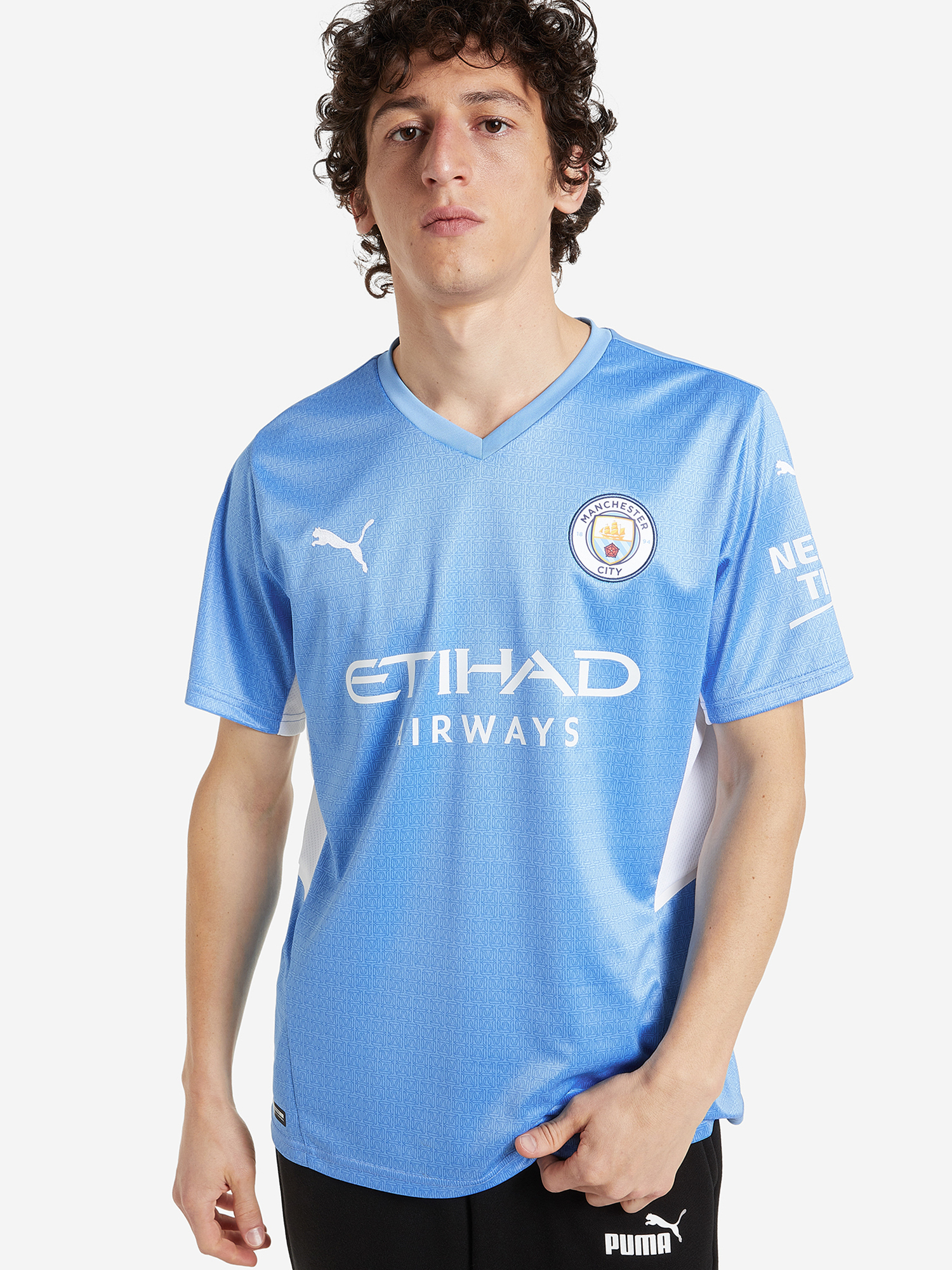 

Футболка мужская PUMA MCFC Home, Голубой
