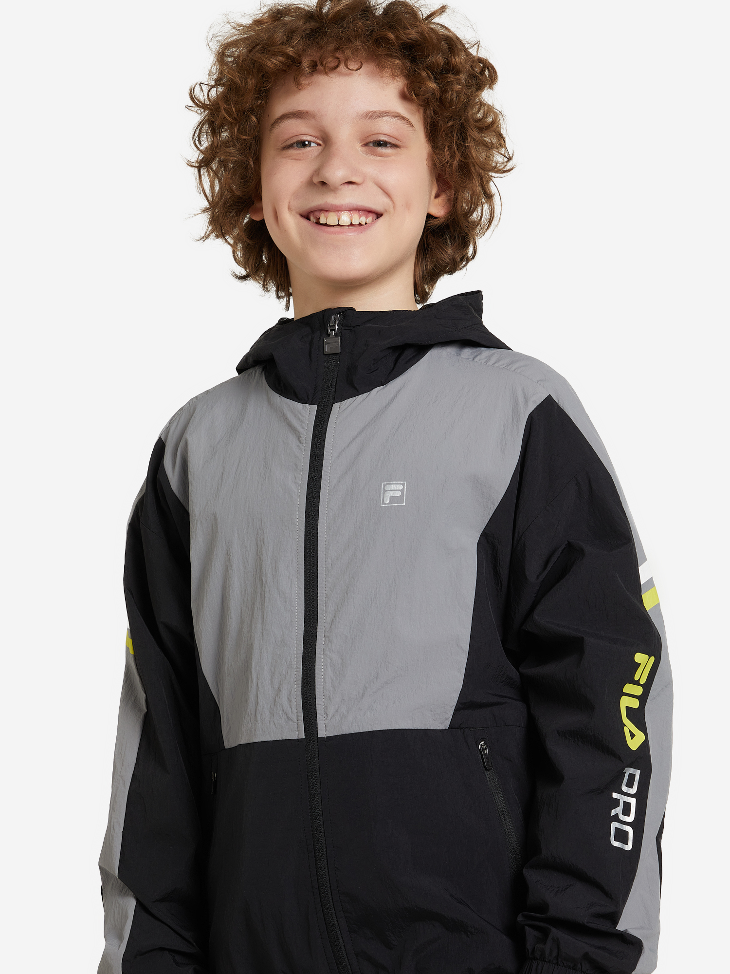 

Ветровка для мальчиков FILA, Черный