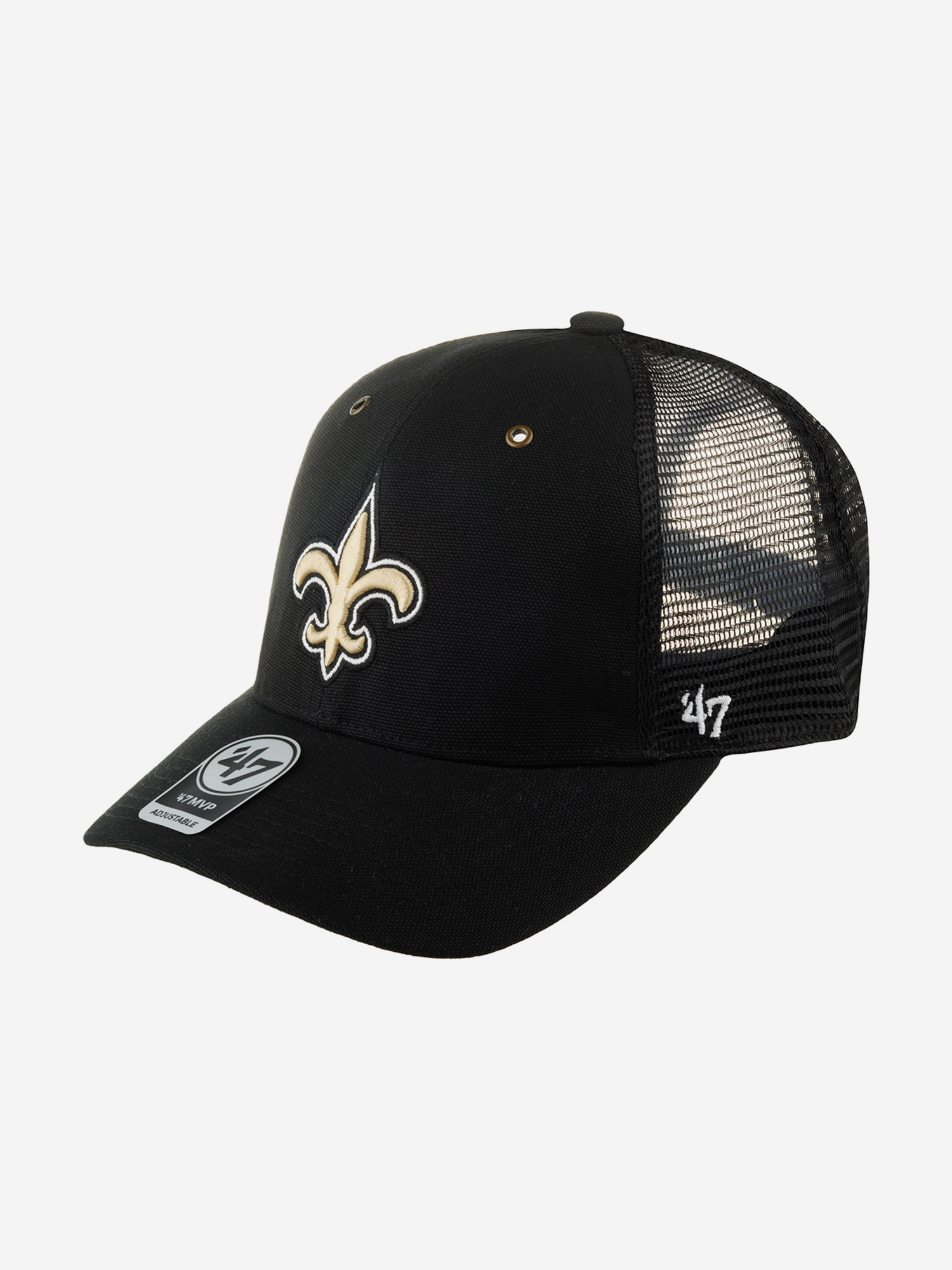 

Бейсболка с сеточкой 47 BRAND Carhartt collab New Orleans Saints NFL (черный), Черный