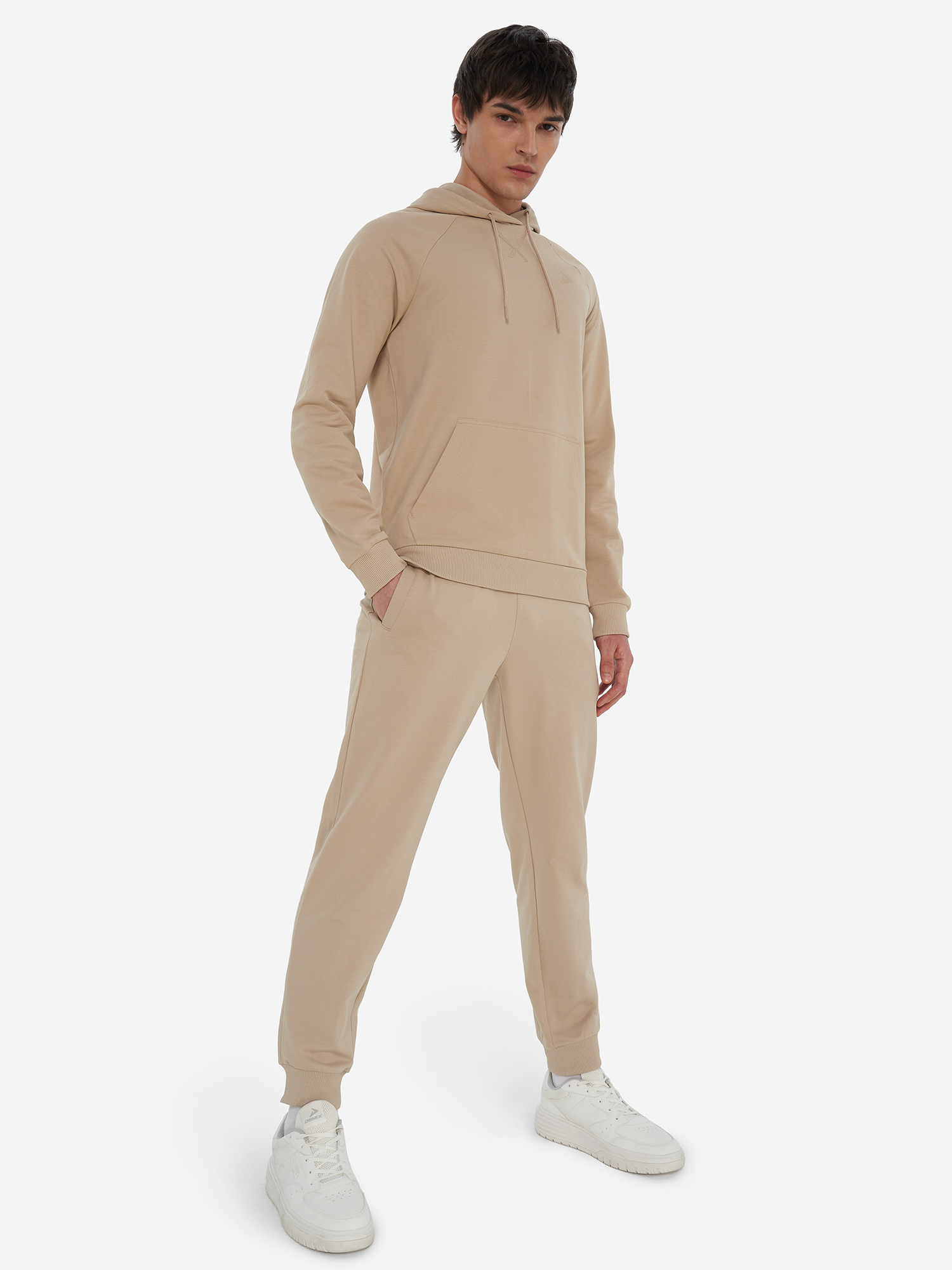 Изображение товара Мужской костюм Demix Basic светло-бежевый для спорта
