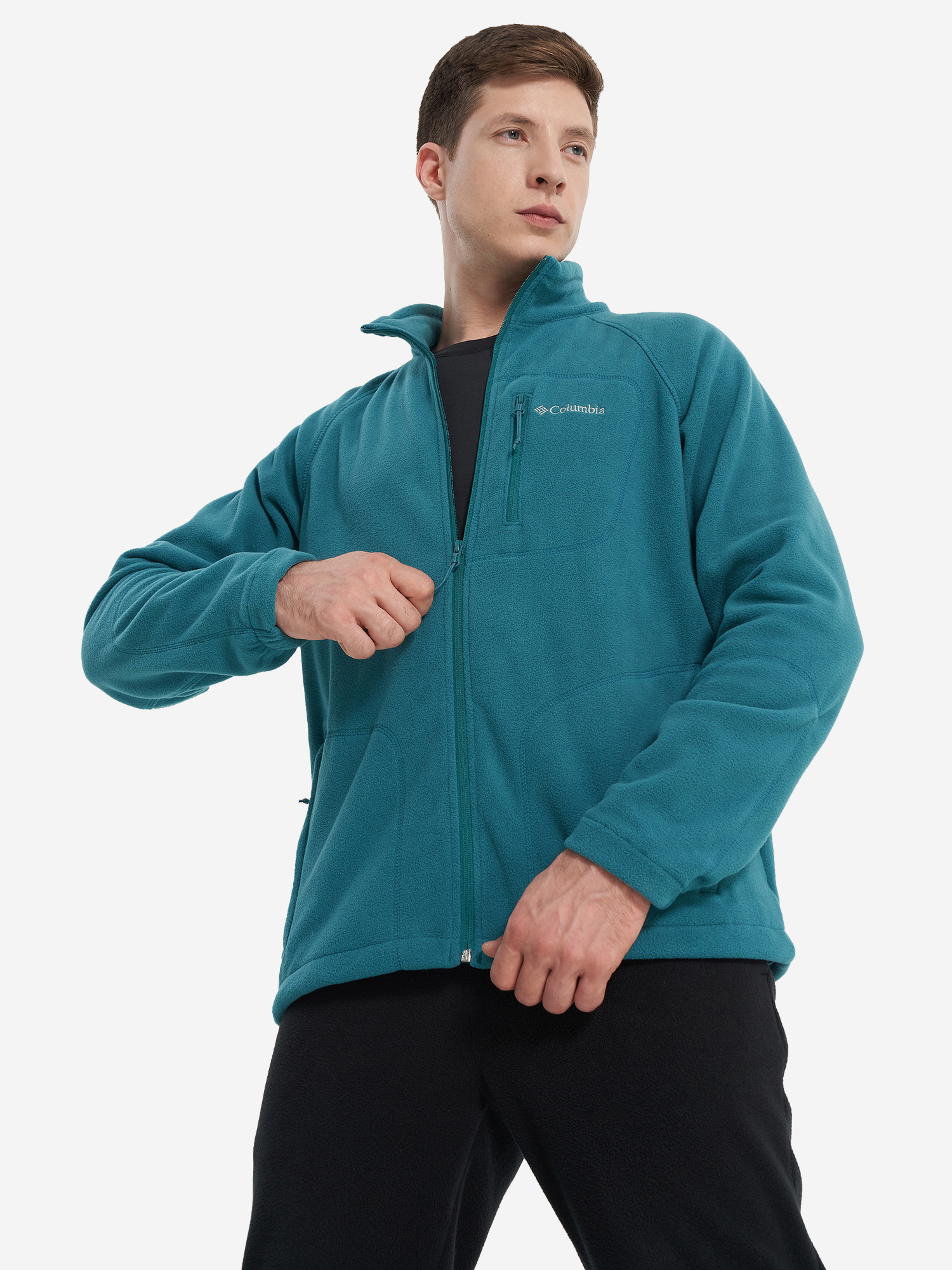 

Джемпер флисовый мужской Columbia Fast Trek Ii Full Zip Fleece, Зеленый
