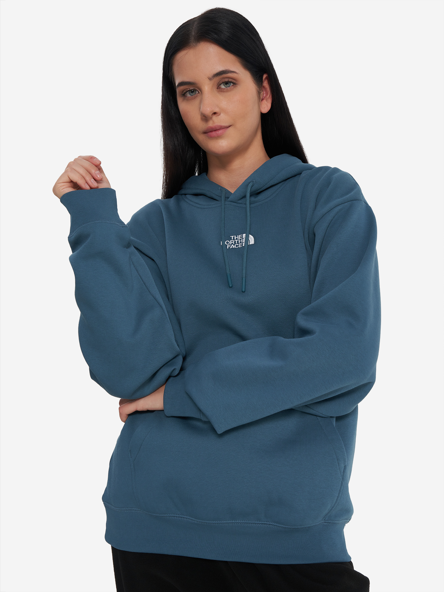 

Худи женское оверсайз The North Face Essential, Синий