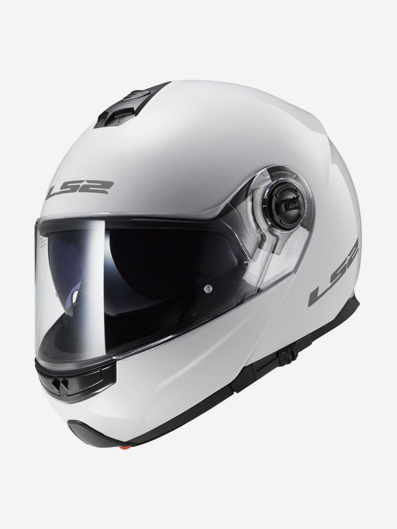 

Мотошлем FF325 STROBE SNOW Solid LS2 (белый глянцевый), Белый