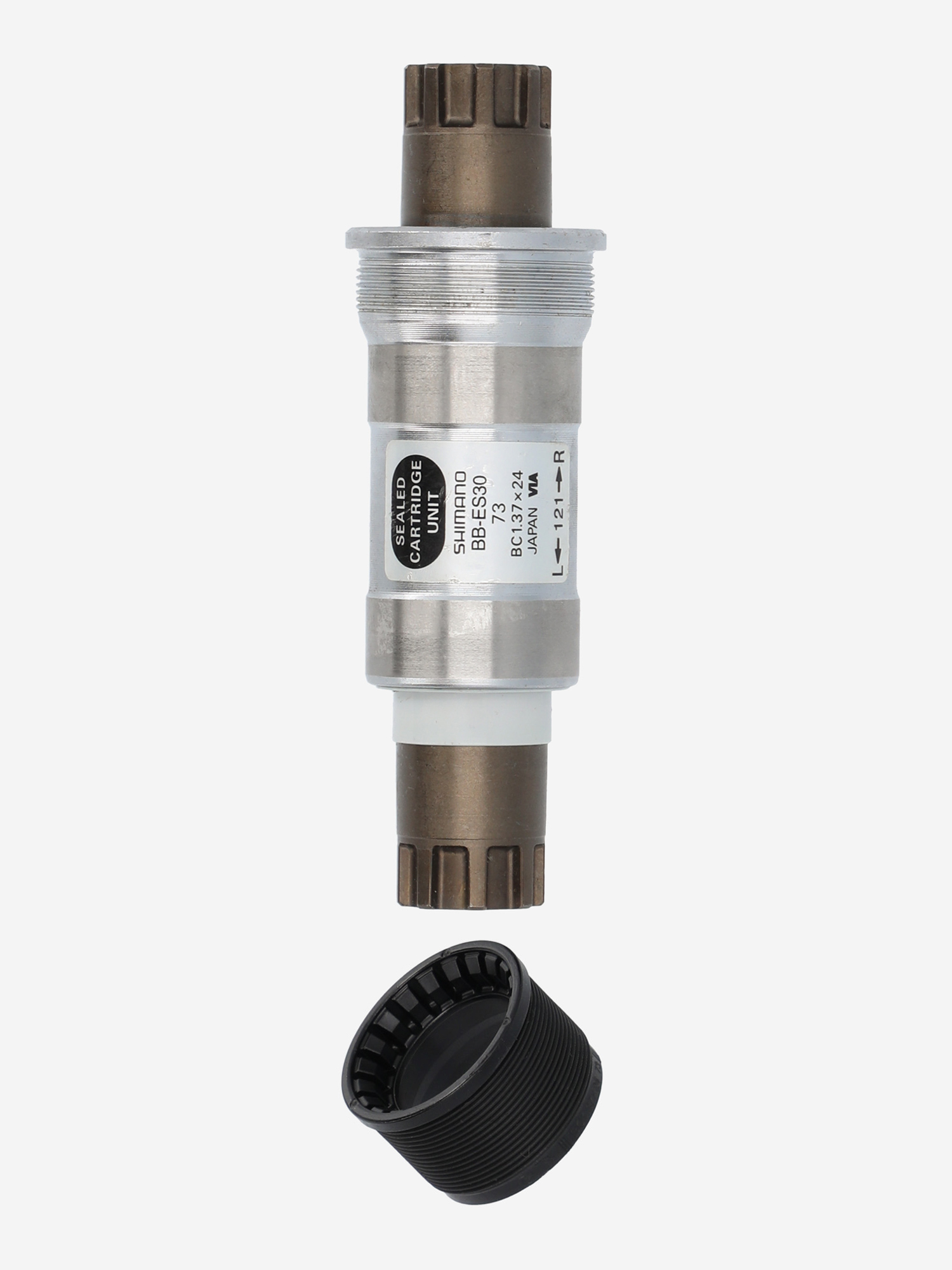 

Каретка для велосипеда Shimano BB-ES30 BC 1.37x24TPI, Серебряный