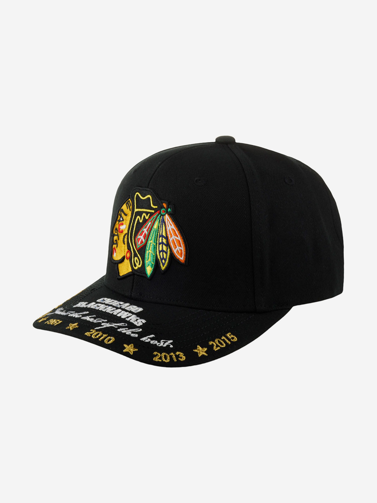 

Бейсболка MITCHELL NESS HHSS6564-CBHYYPPPBLCK Chicago Blackhawks NHL (черный), Черный