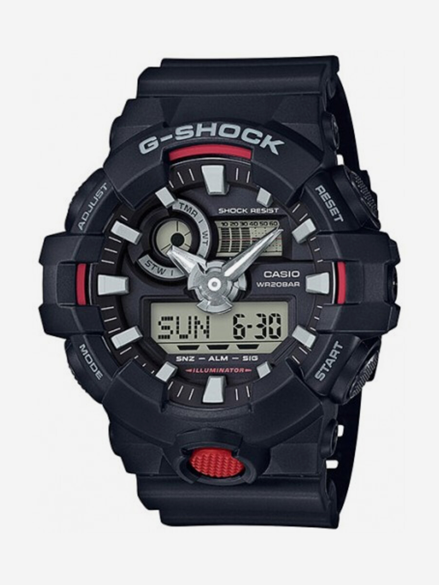 

Наручные часы Casio GA-700-1A, Черный