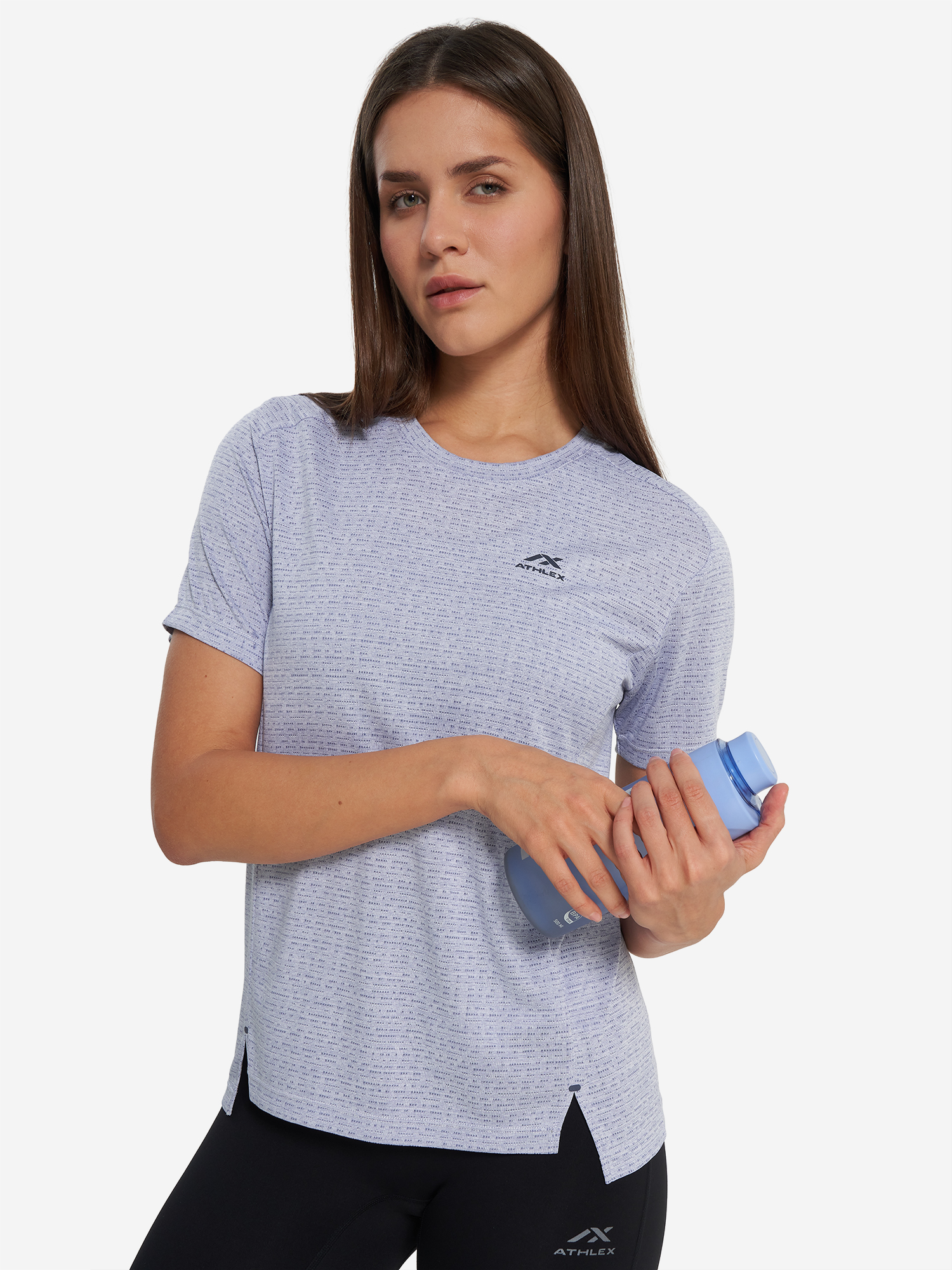 Футболка женская Athlex, синий, арт. 34602