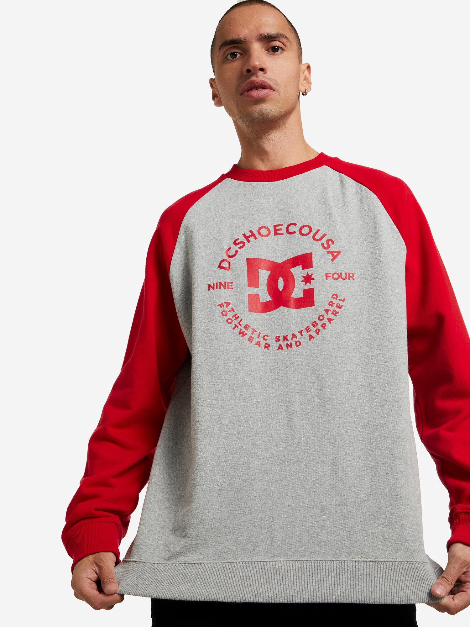 

Свитшот мужской DC Shoes Star Pilot Raglan, Красный