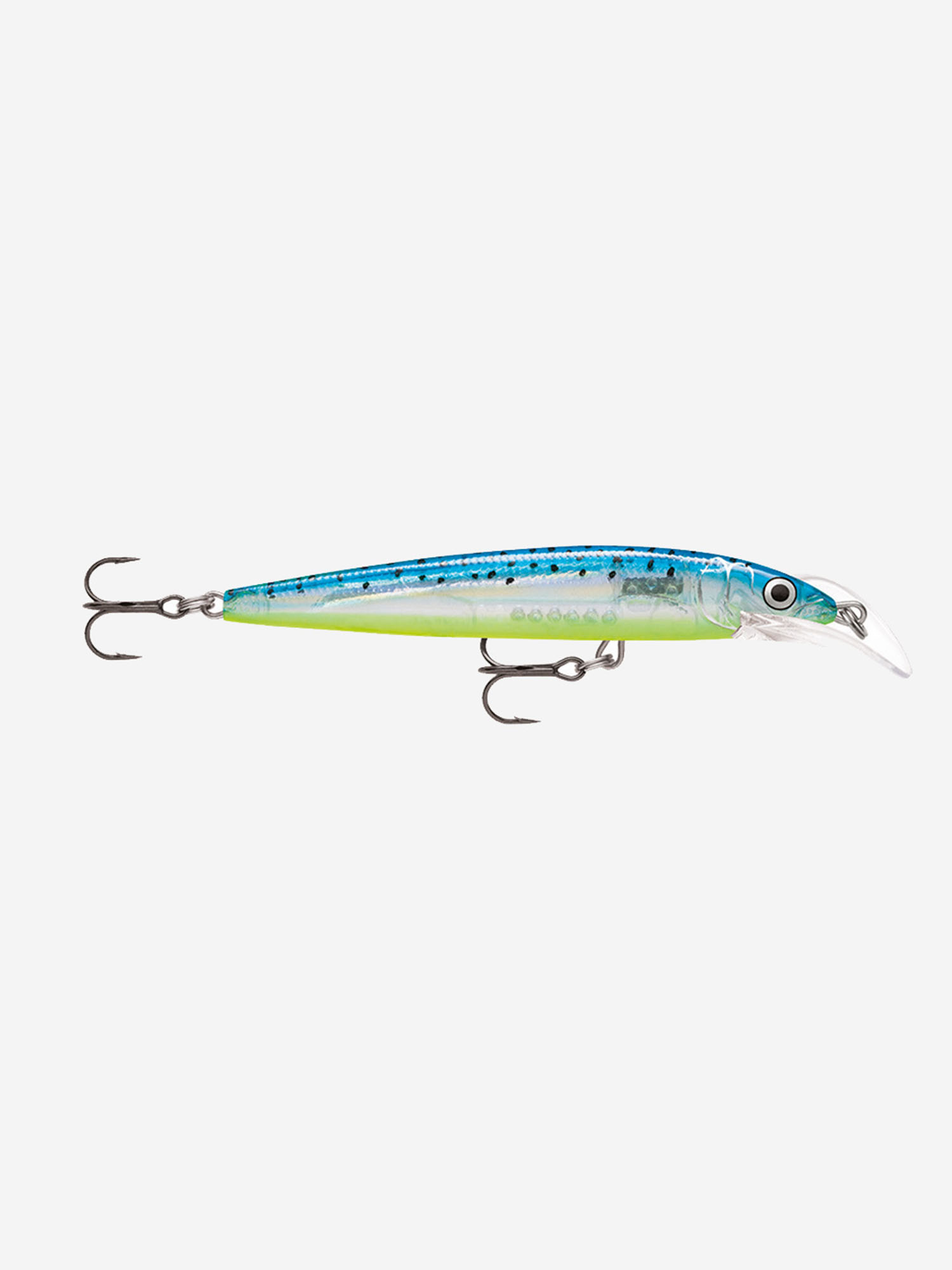 

Воблер для рыбалки RAPALA Scatter Rap Deep Husky Jerk 10, 10см, 10гр, цвет GBM, нейтральный, Голубой