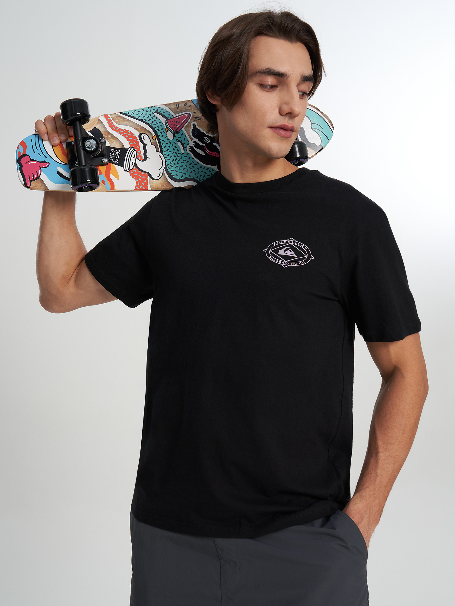 

Футболка мужская Quiksilver Nada Mas Tee, Черный