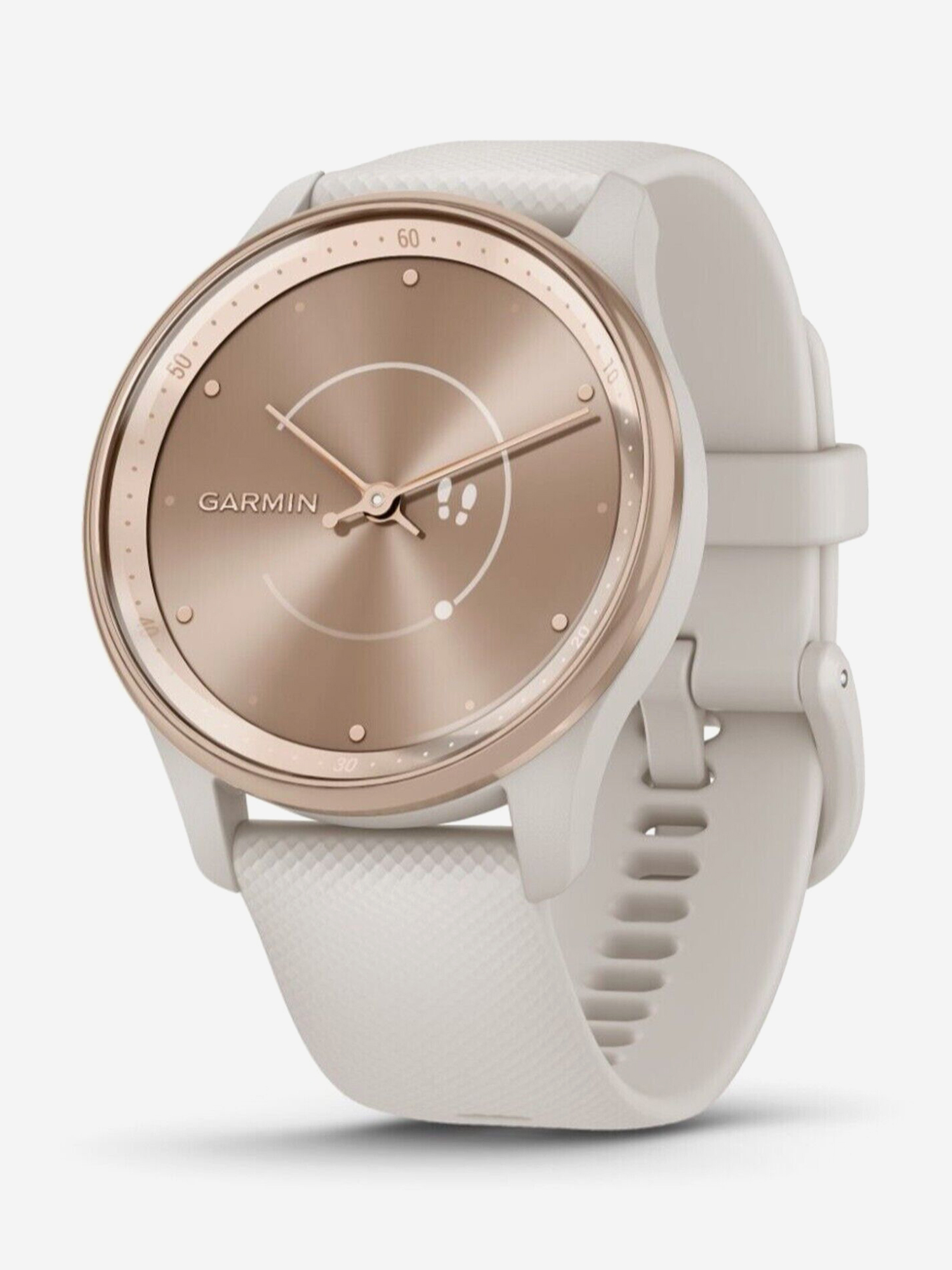 

Спортивные часы Garmin Vivomove Trend бело-кремовые, Белый