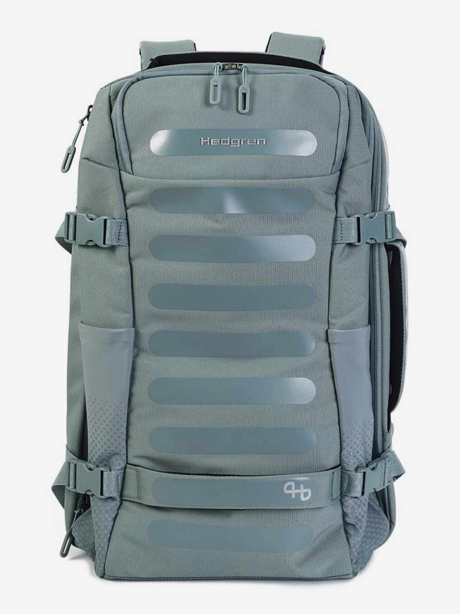 Изображение товара Рюкзак Hedgren Comby серо-зеленый для путешествий водоотталкивающая пропитка