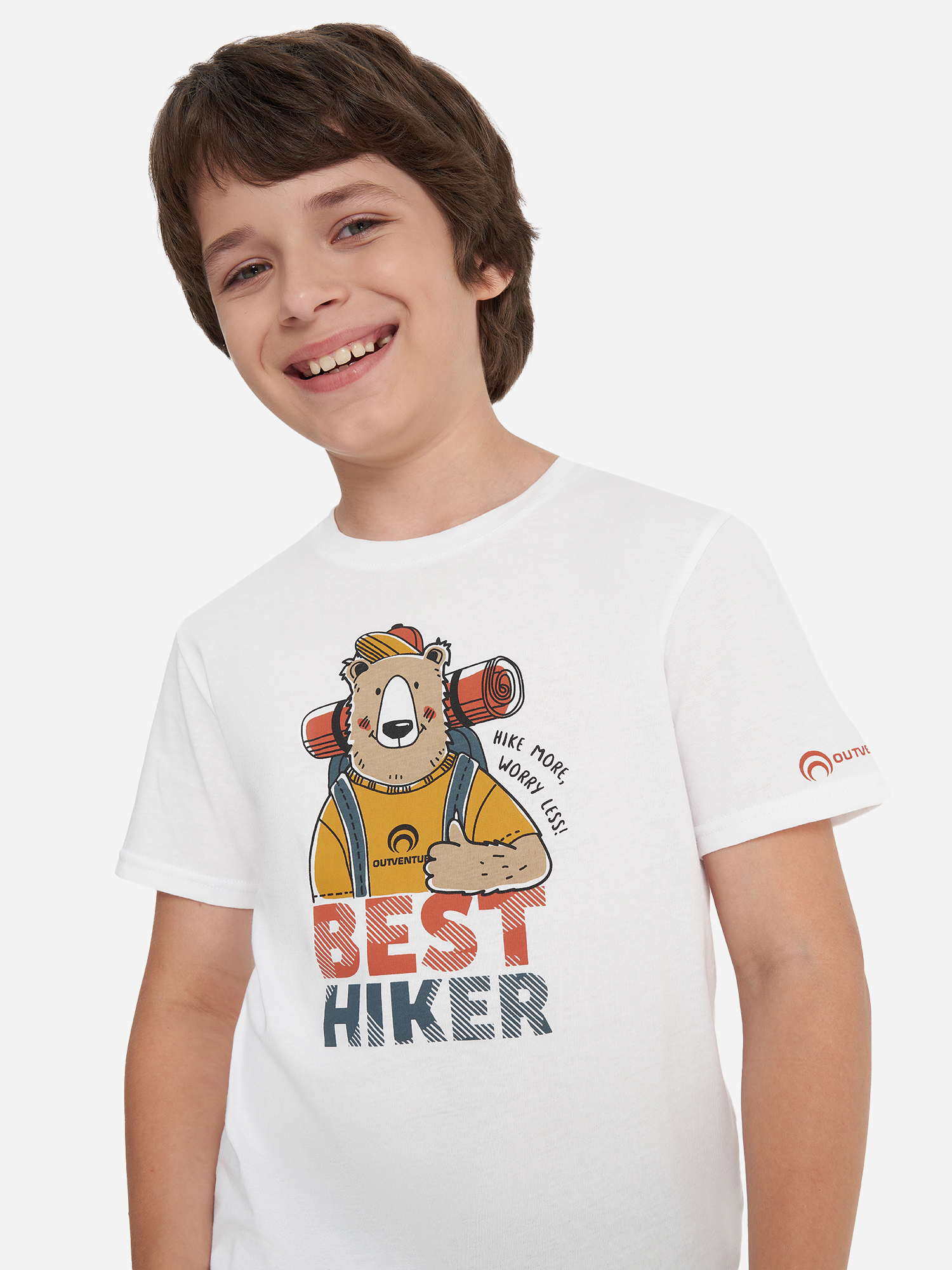 

Футболка для мальчиков Outventure, Белый