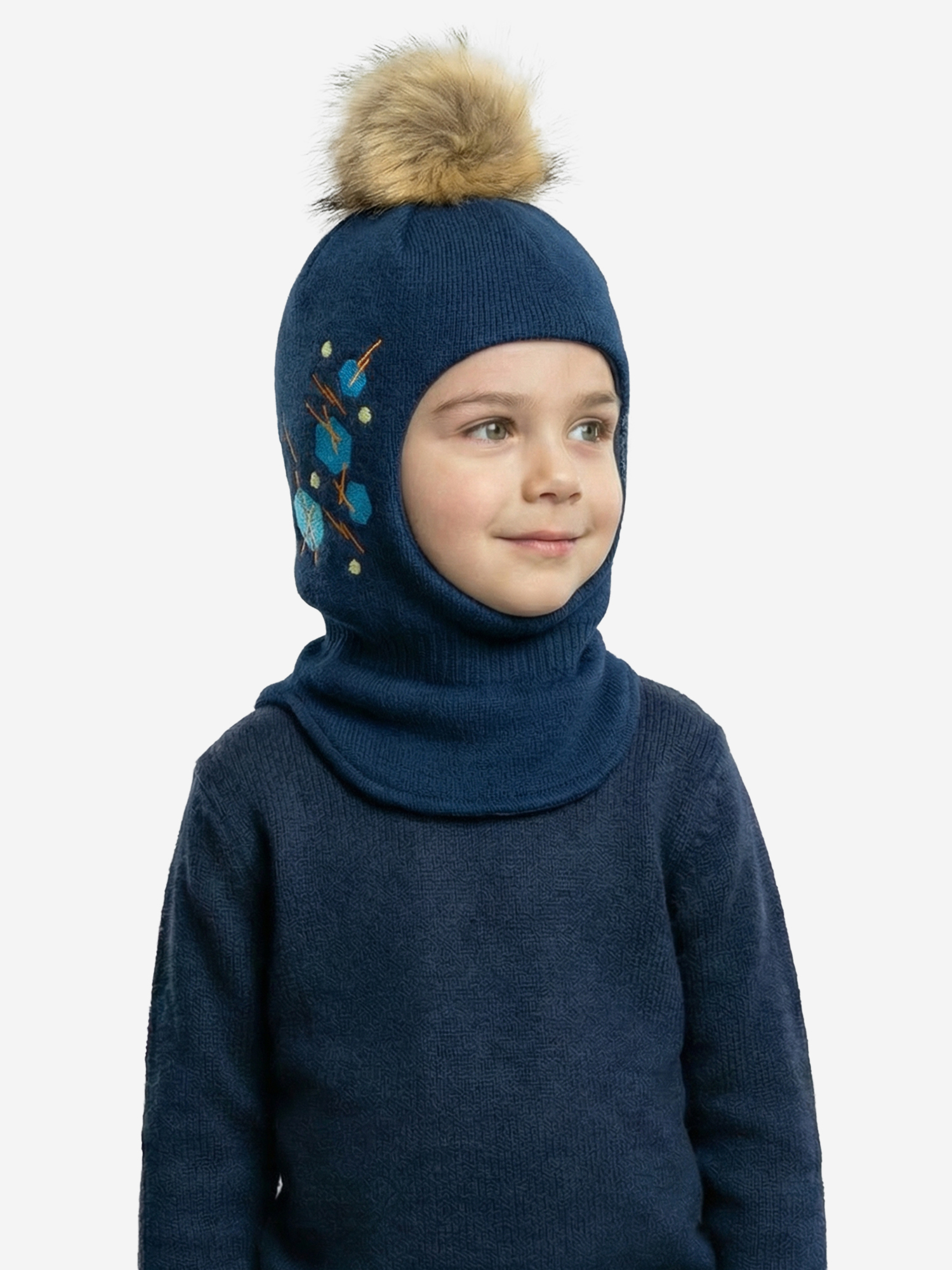 Изображение товара Шапка-шлем для мальчика GUSTI GW25AC1213B-BLUE, Синий Изображение товара Шапка-шлем для мальчика GUSTI GW25AC1213B-BLUE, Синий