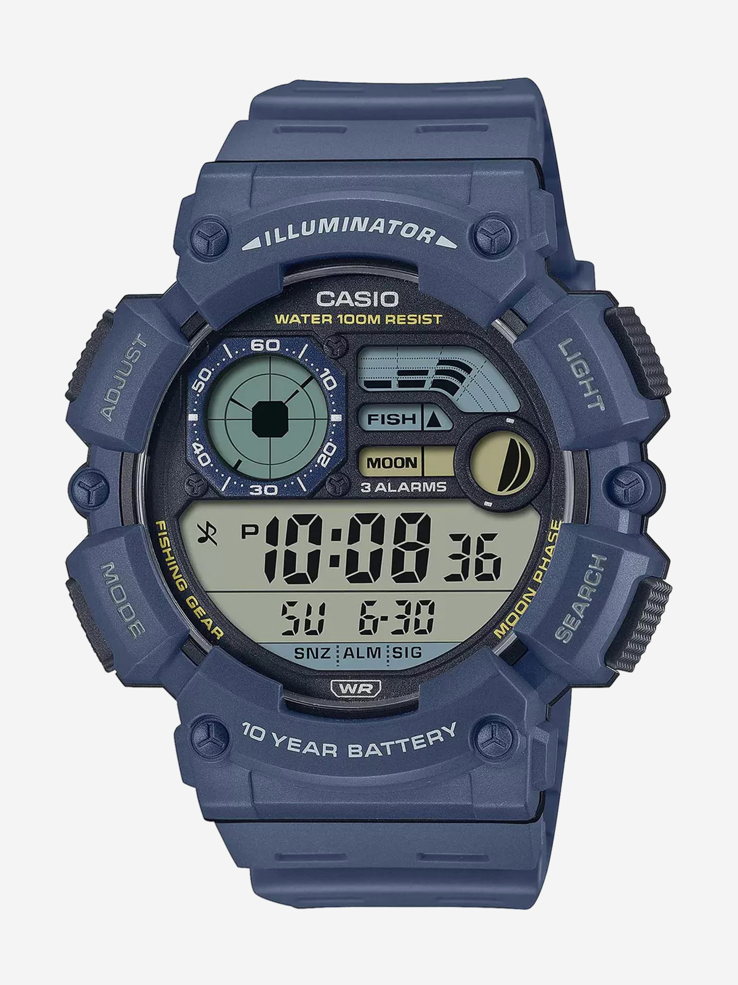 

Наручные часы Casio WS-1500H-2A, Синий
