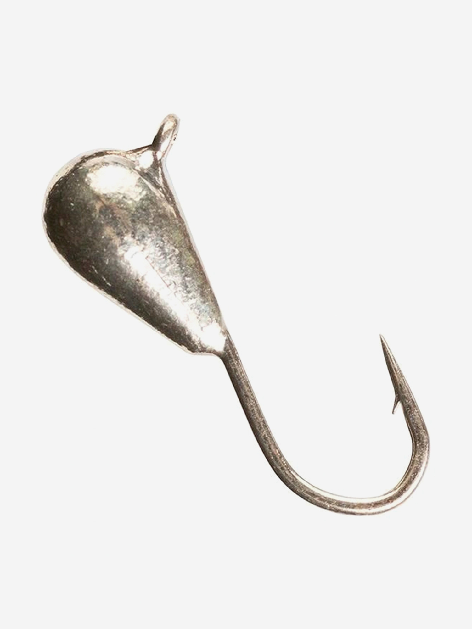 Изображение товара Мормышка Helios вольфрамовая Капля с ушком 2,5мм 0,28г SIL (MW-1125-SIL), 10 штук в упаковке, Серебристый