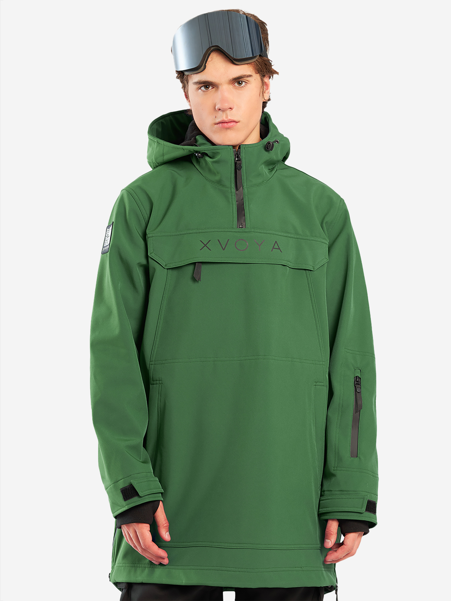Изображение товара Анорак мужской XVOYA BASE, Зеленый