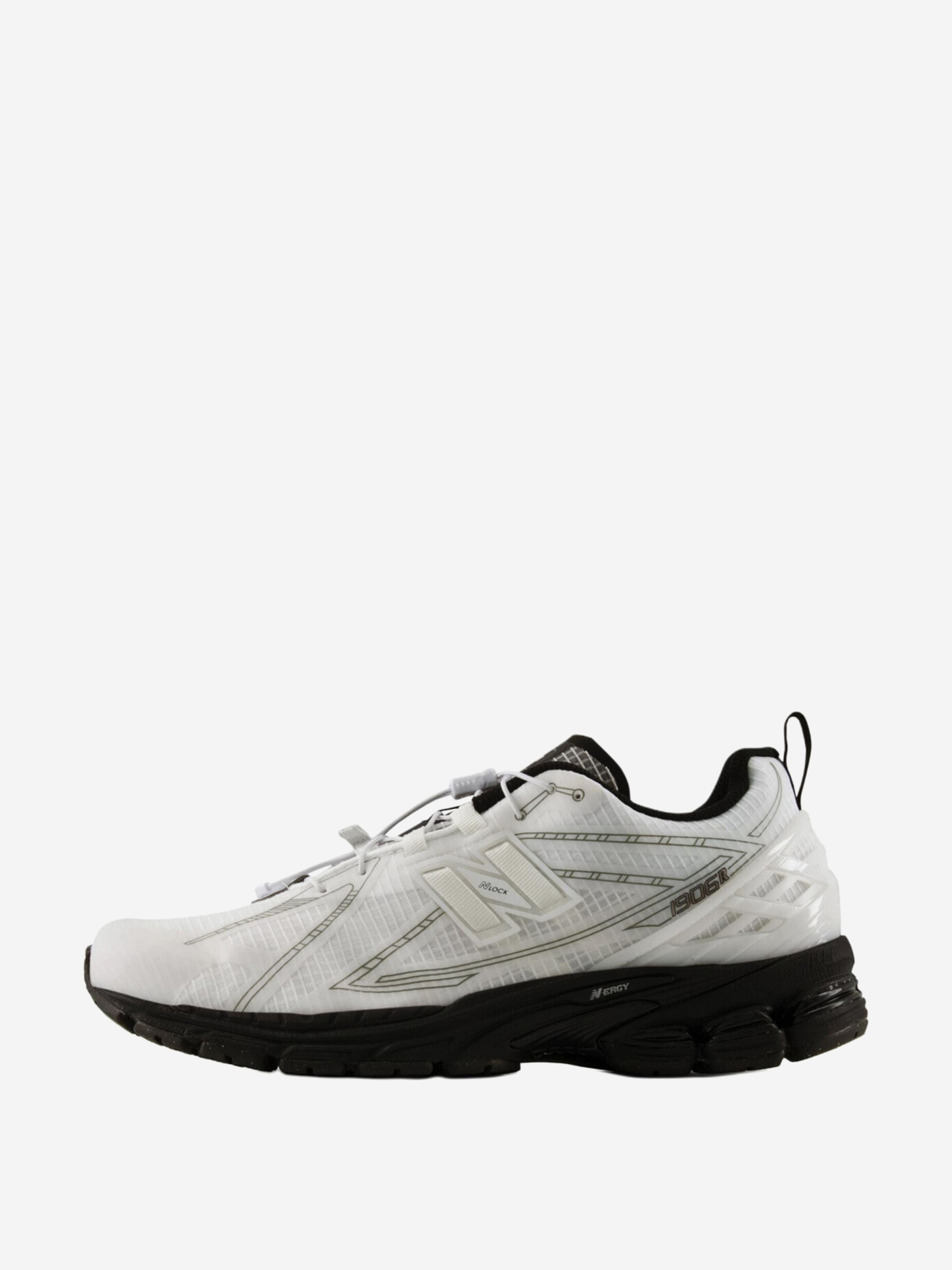 Изображение товара Кроссовки New Balance 1906R No Sew Pack Бело-черные для спорта и повседневной носки