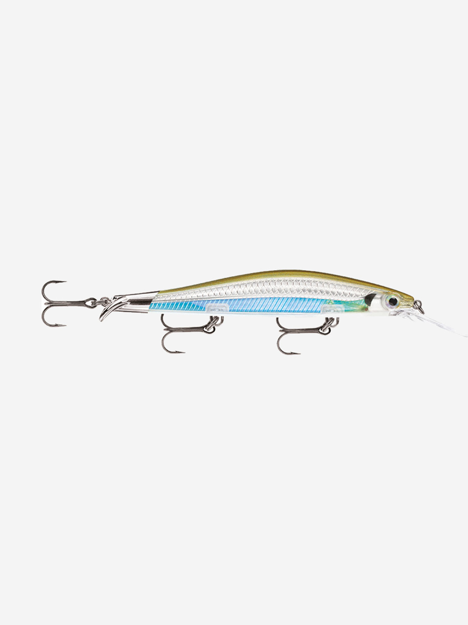 

Воблер для рыбалки RAPALA RipStop Deep 12, 12см, 15гр, цвет MBS, нейтральный, Серебряный